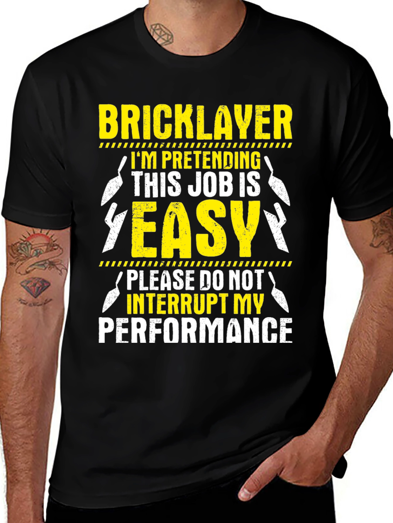 Variant 27 of Bricklayer Funny Job T-Shirt