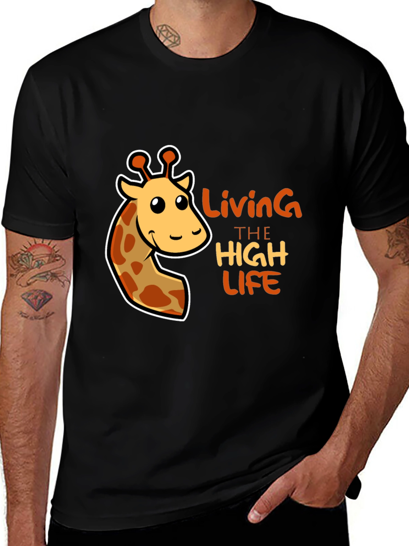 Variant 7 of Giraffe High Life T-Shirt