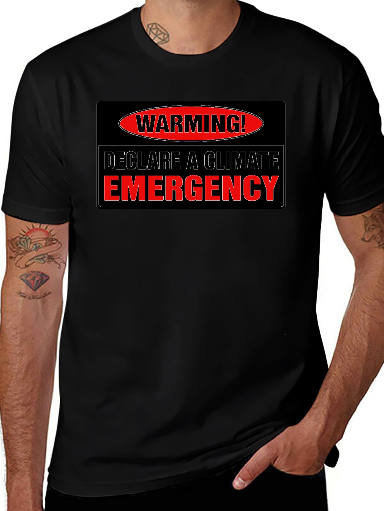 Variant 13 of Climate Emergency Awareness T-Shirt
