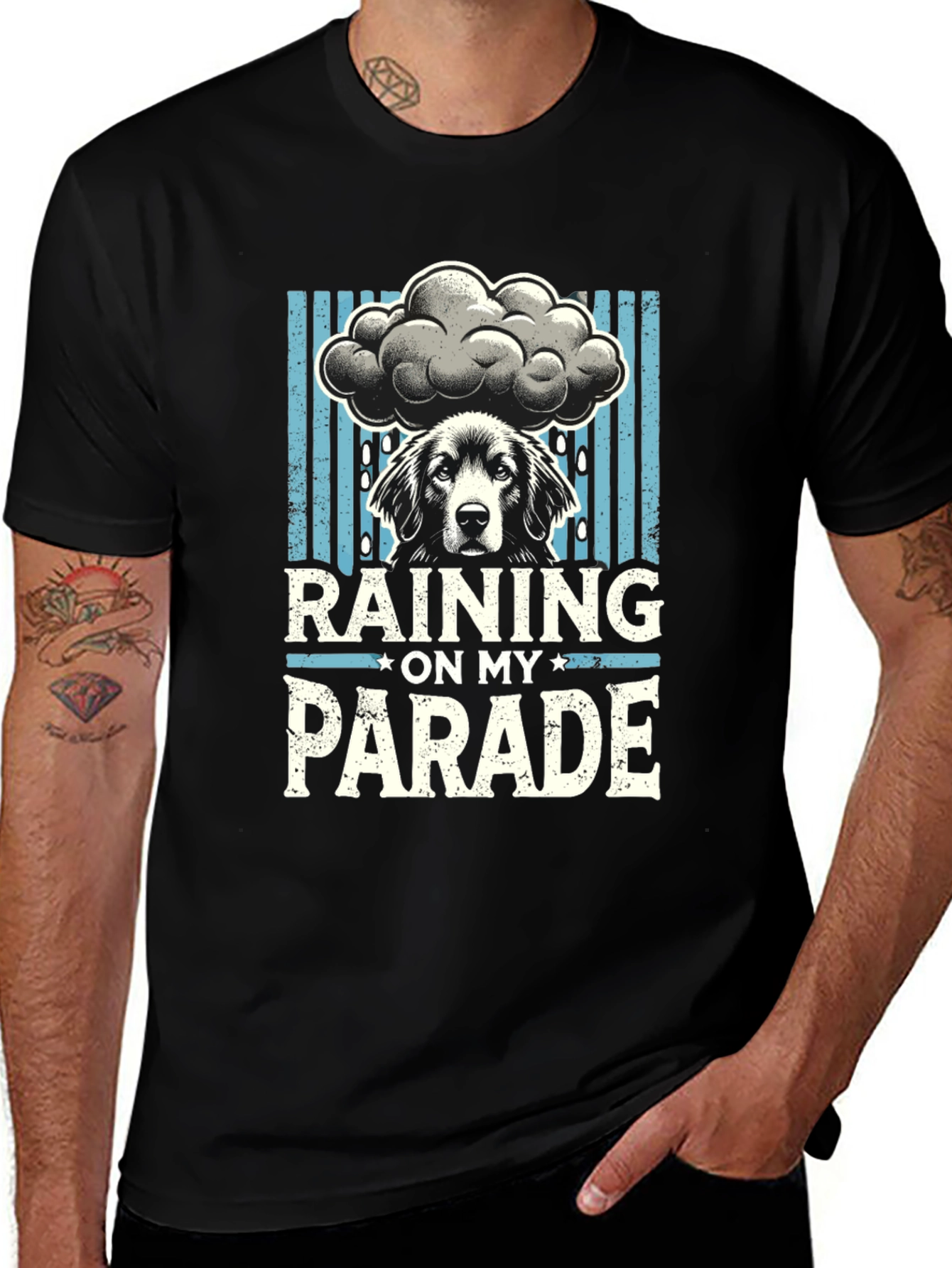 Variant 4 of Raining on My Parade Dog T-Shirt