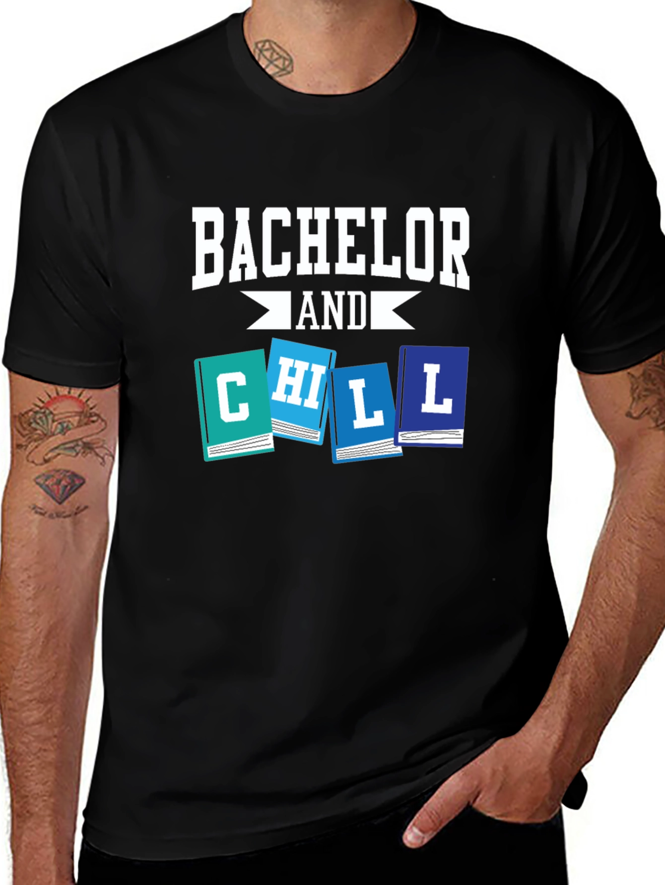 Variant 12 of Bachelor and Chill Graphic Tee