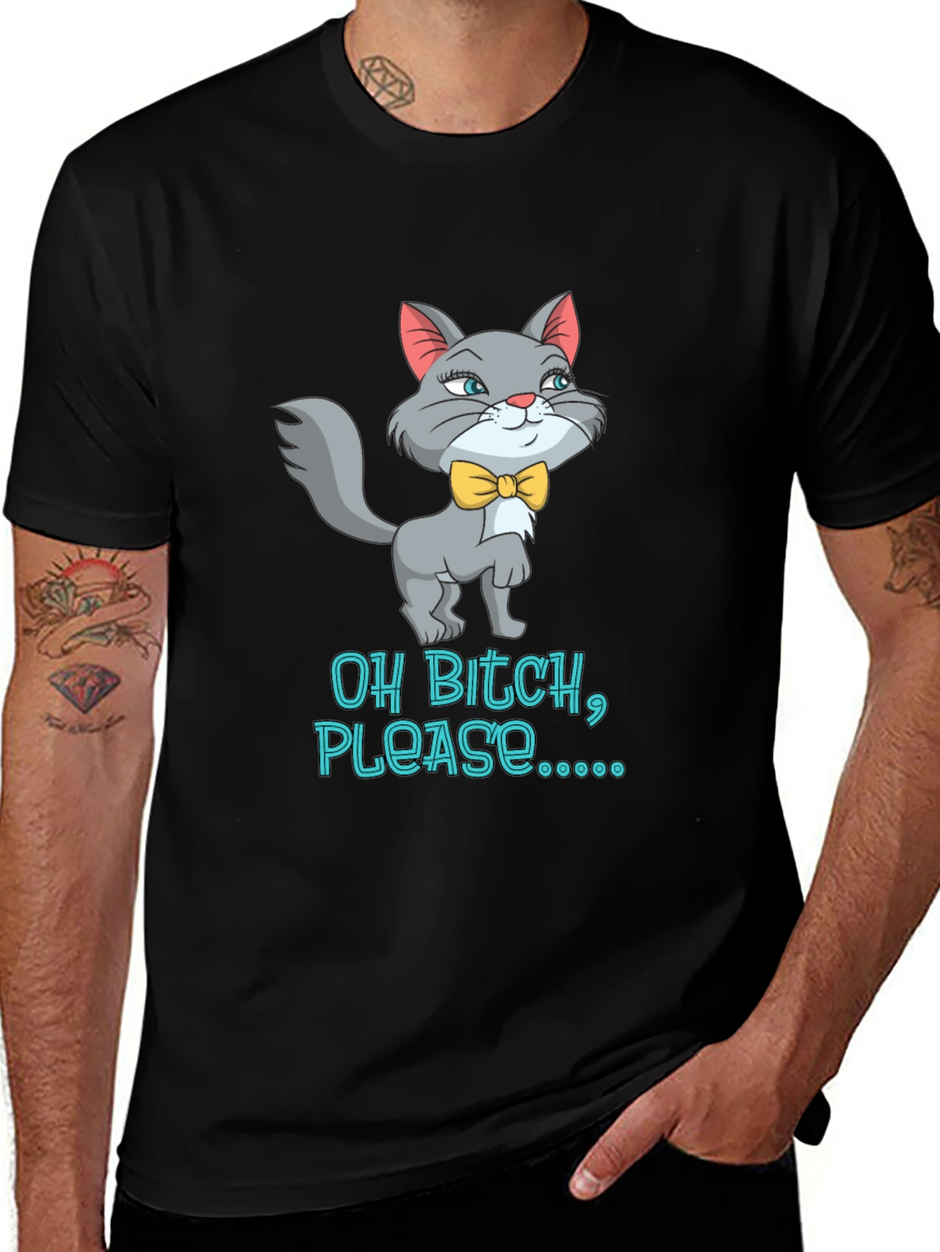 Variant 10 of Oh Bitch Please Cat T-Shirt