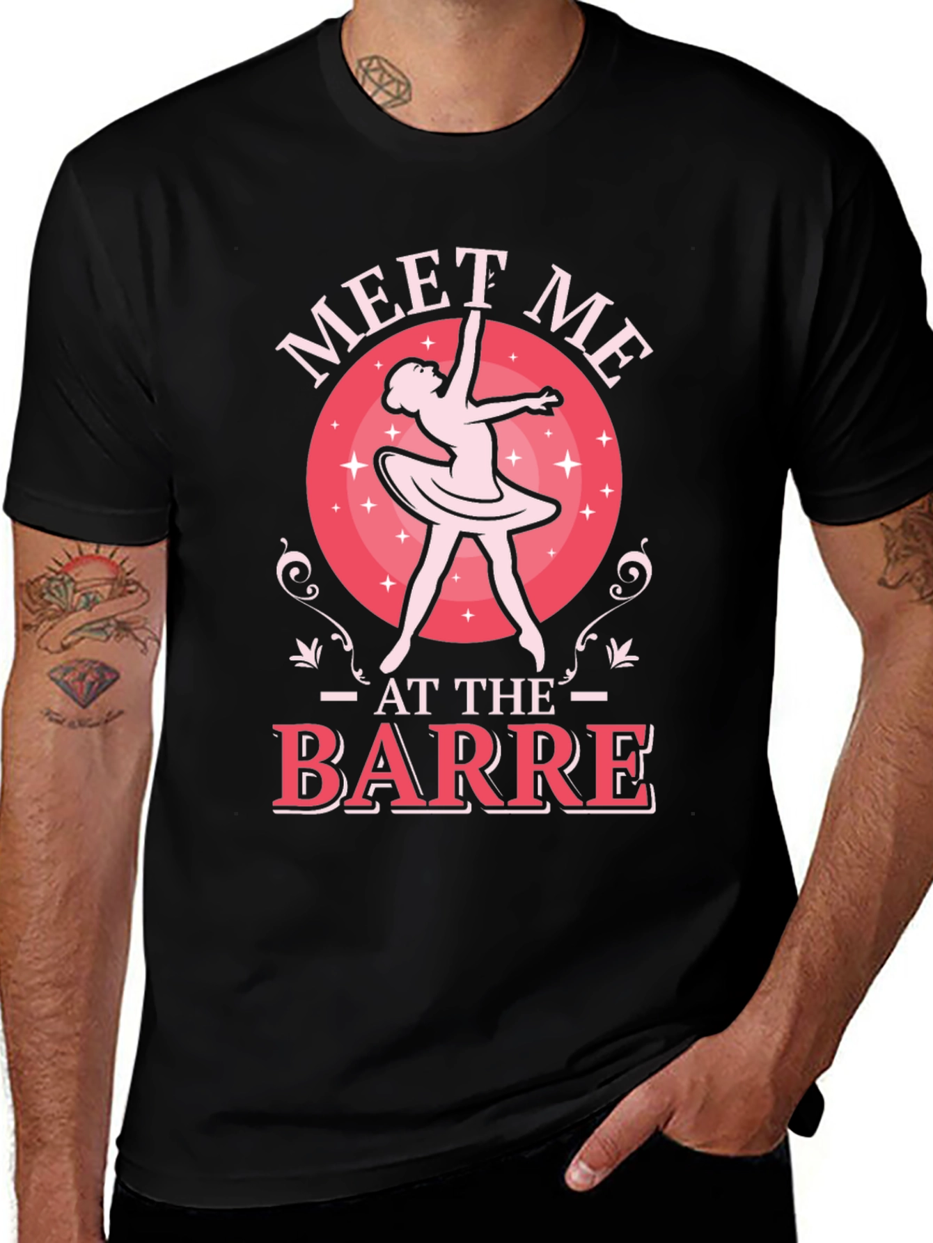 Variant 18 of Meet Me at the Barre T-Shirt