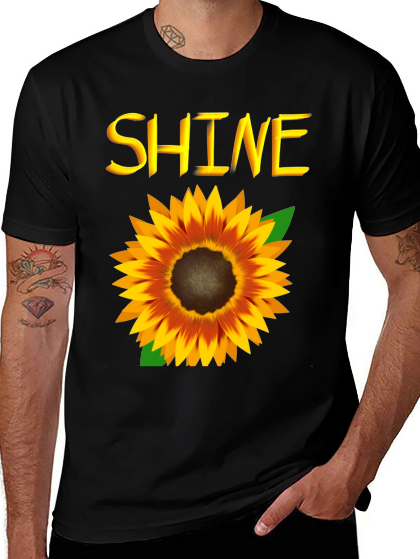 Variant 11 of Sunflower Shine Graphic Tee