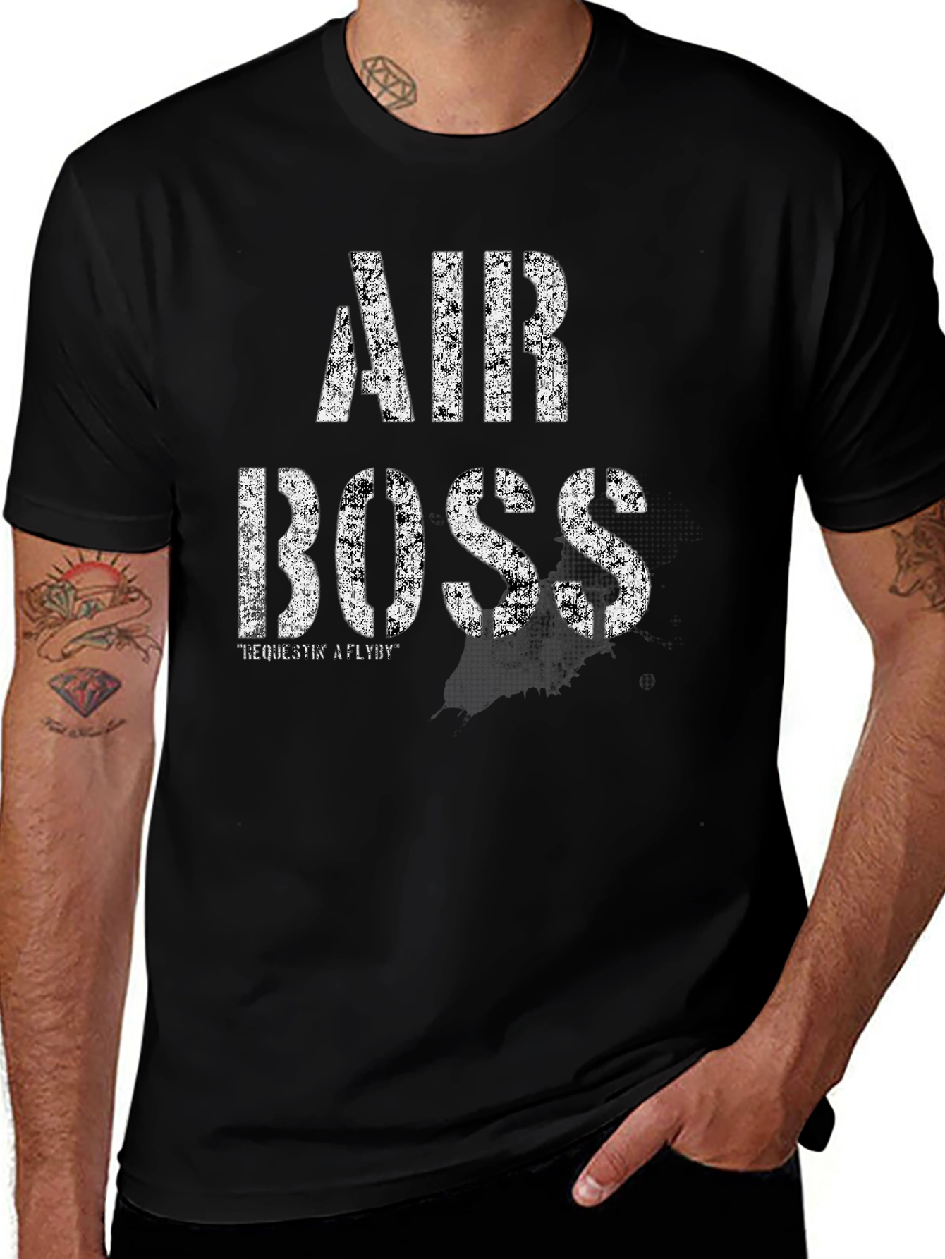 Variant 17 of Air Boss Graphic Print T-Shirt
