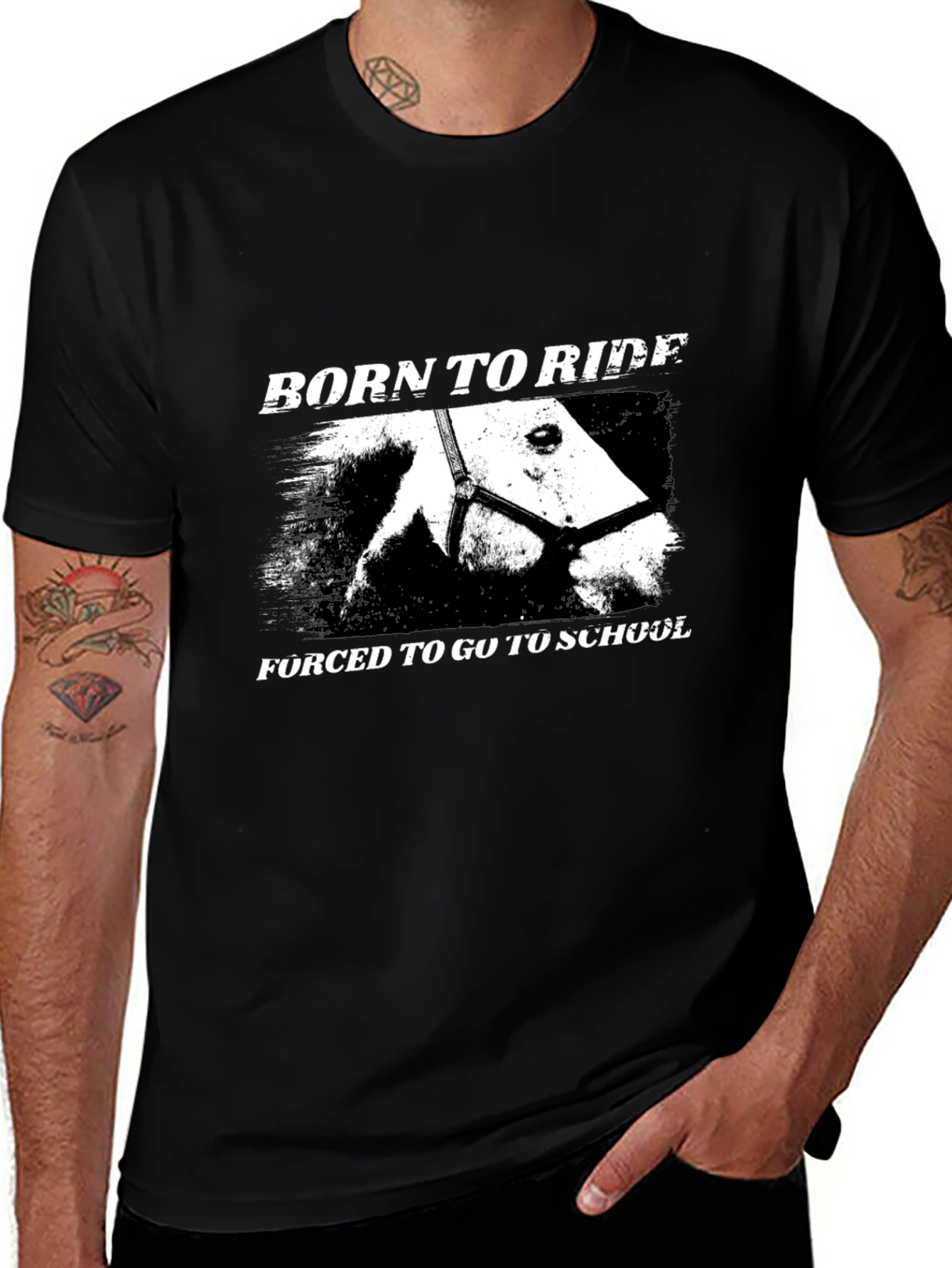 Variant 15 of Born to Ride T-Shirt