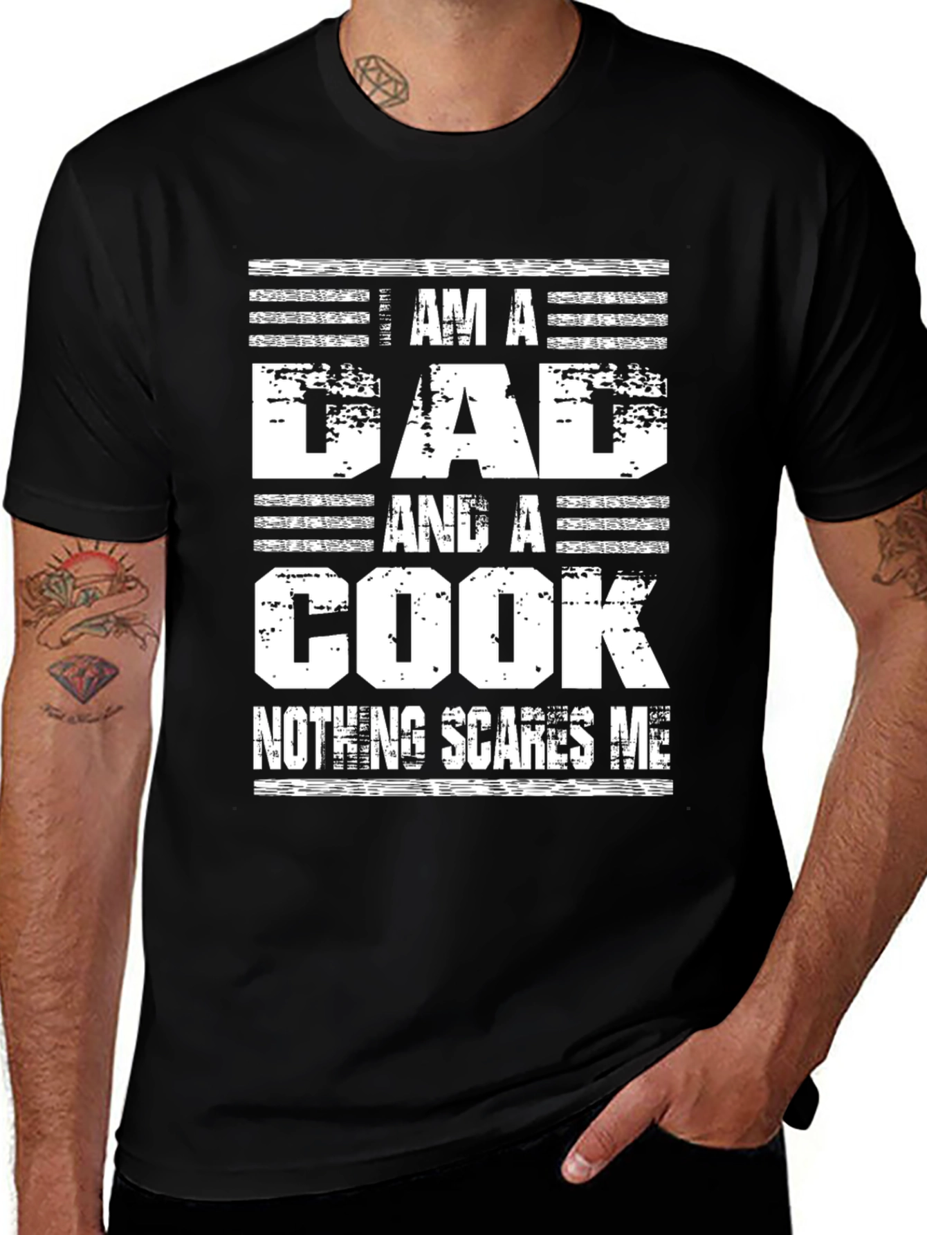 I'm A Dad and A Cook - T-Shirt