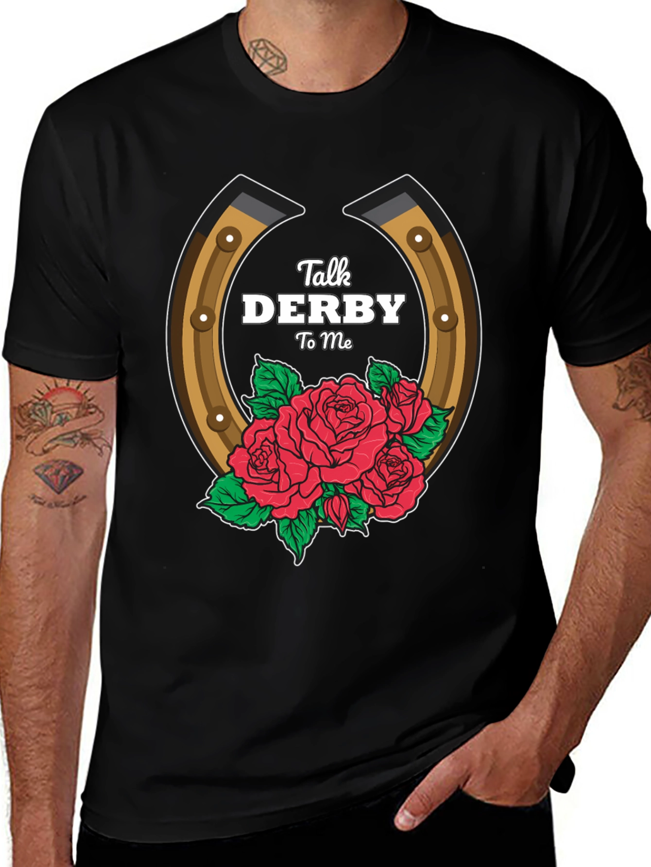 Talk Derby To Me Graphic Tee
