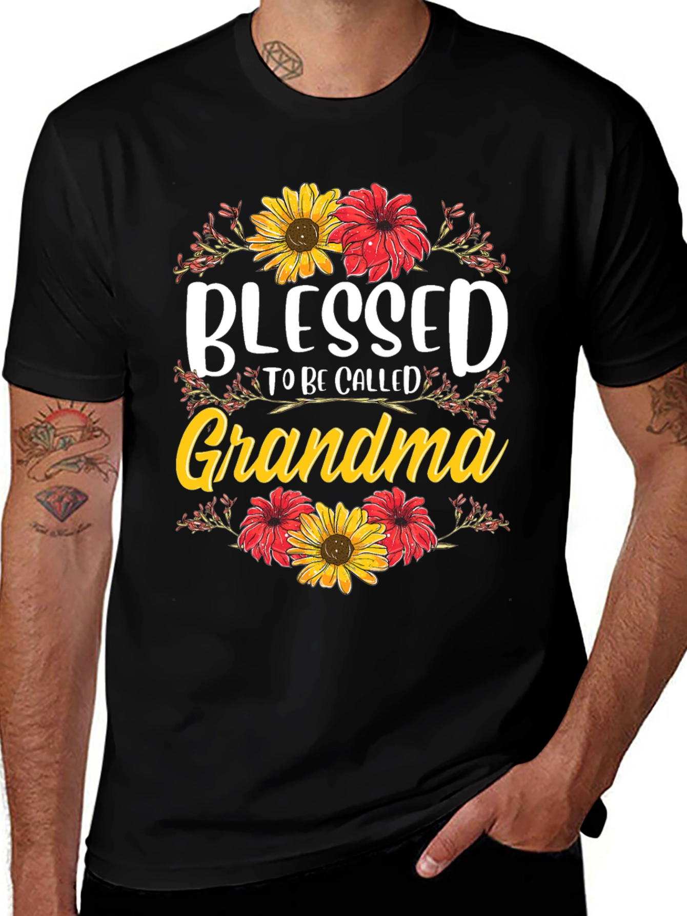 Variant 20 of Blessed Grandma Graphic Tee