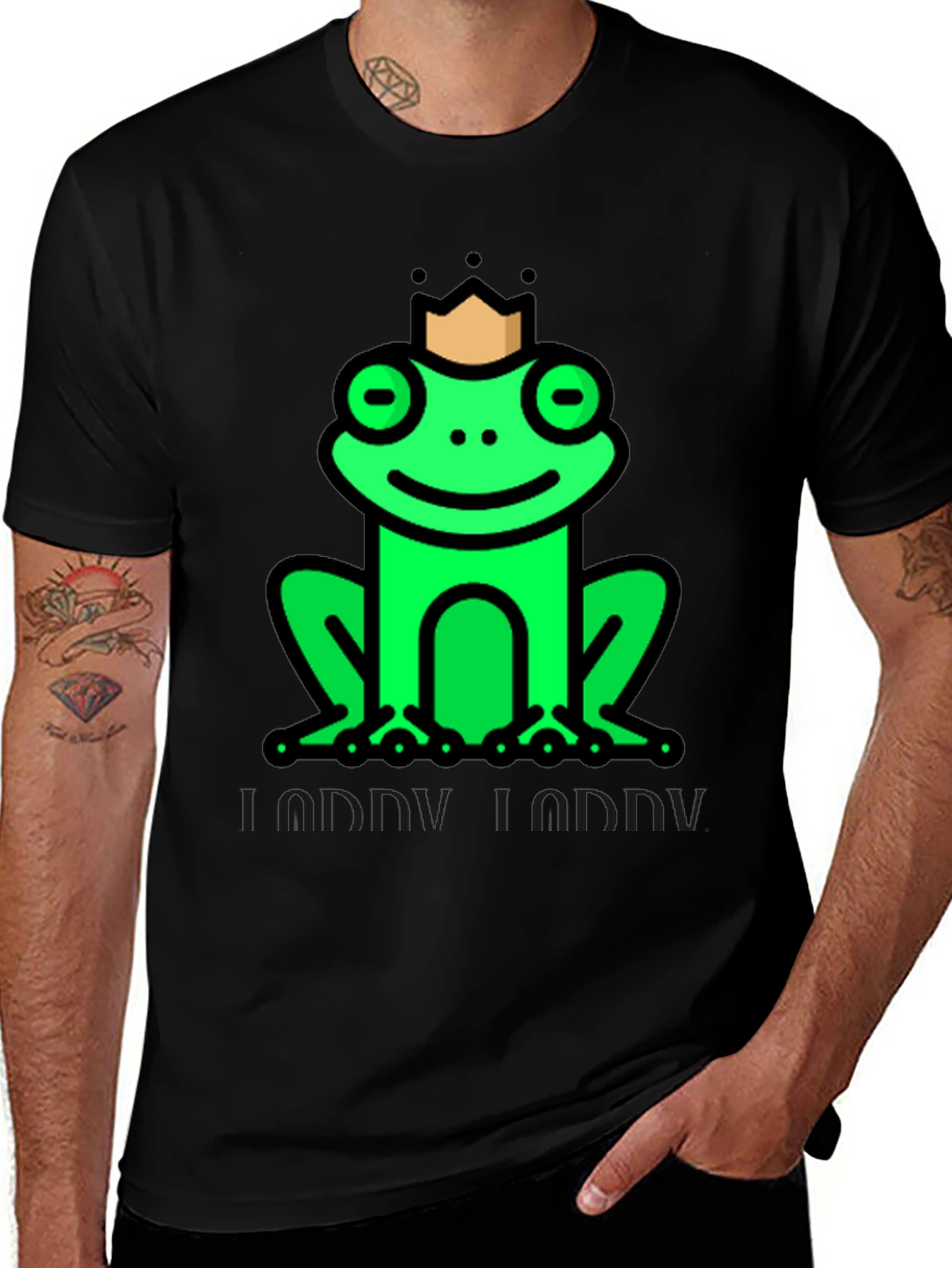 Variant 12 of Frog Prince T-Shirt - Funny Graphic Tee