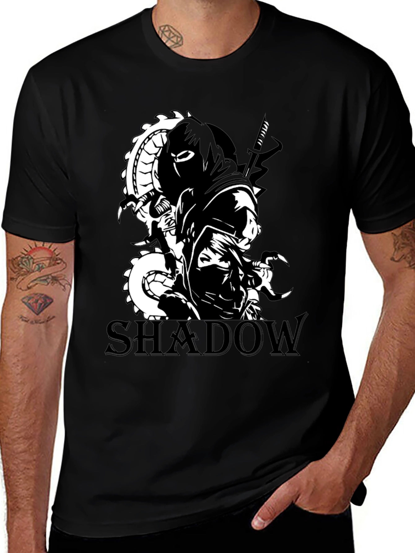 Variant 15 of Shadow Ninja Dragon T-Shirt