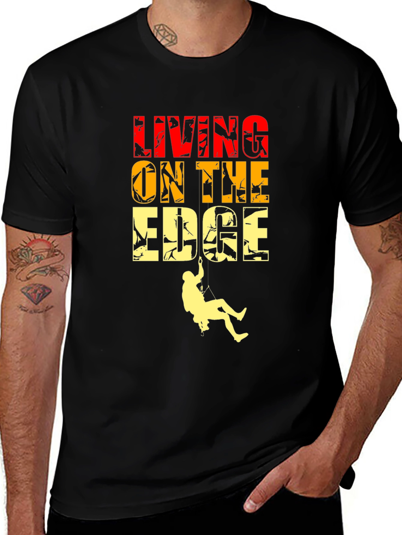 Variant 27 of Living On The Edge Graphic T-Shirt