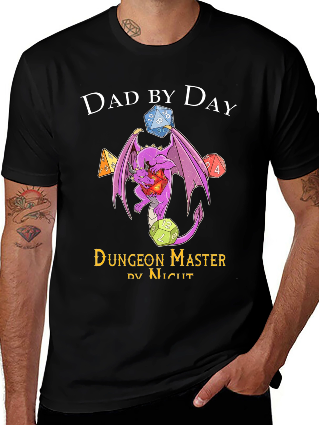 Dad By Day Dungeon Master By Night T-Shirt