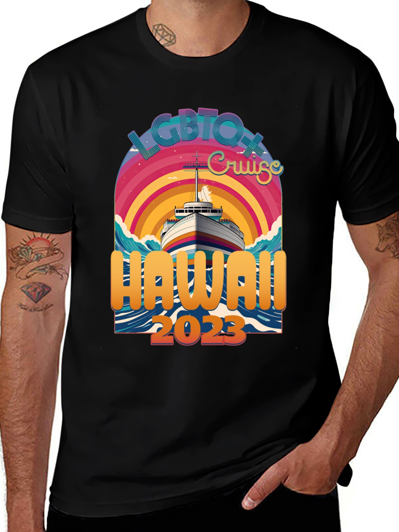 LGBTQX Cruise Hawaii 2023 T-Shirt