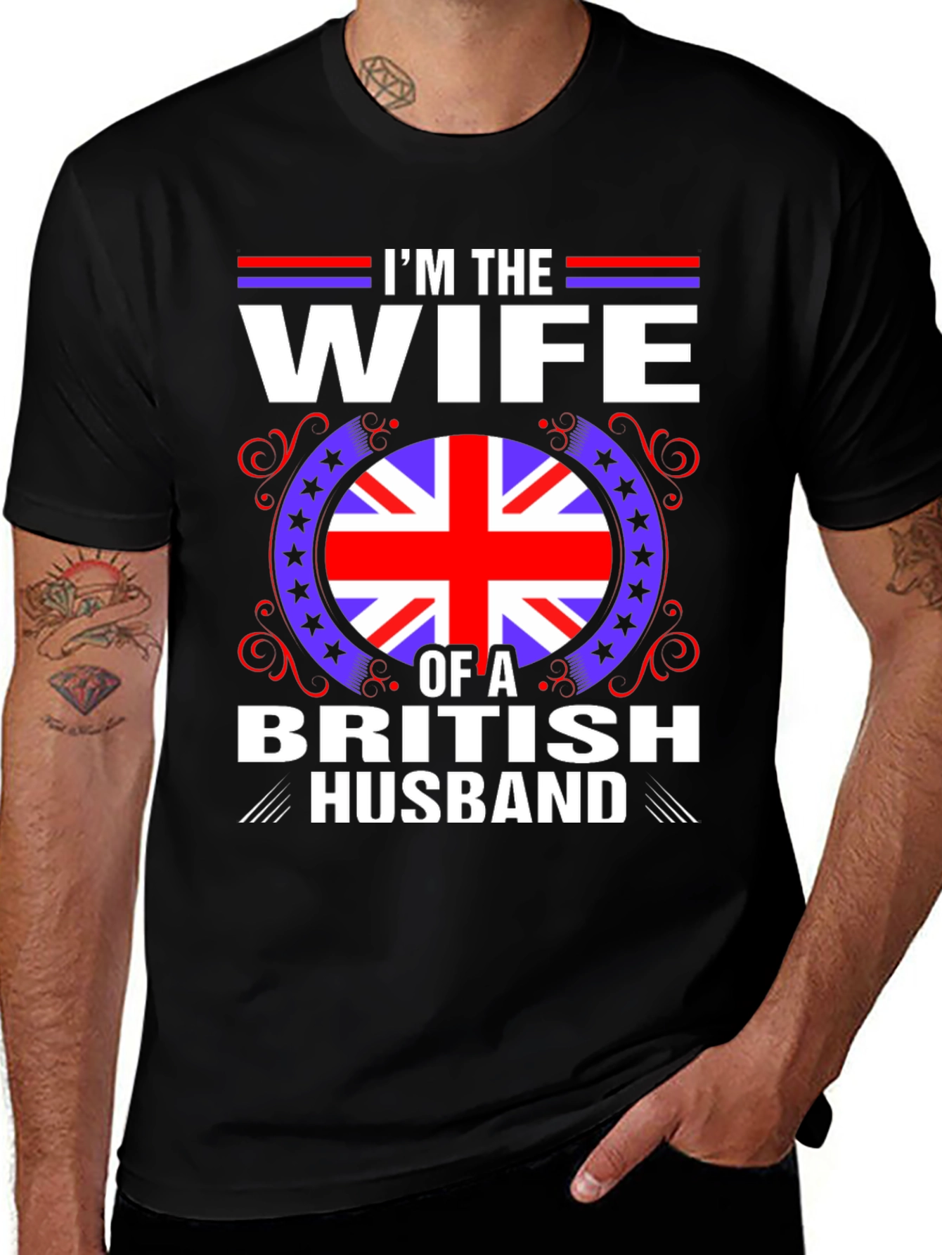 British Wife T-Shirt - United Kingdom Pride