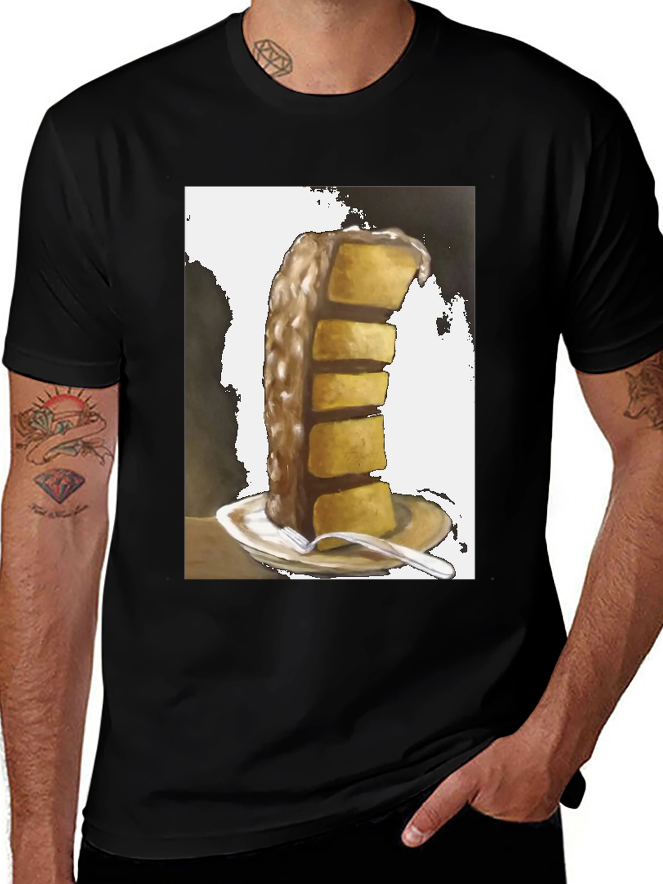 Variant 6 of Cake Lover's T-Shirt