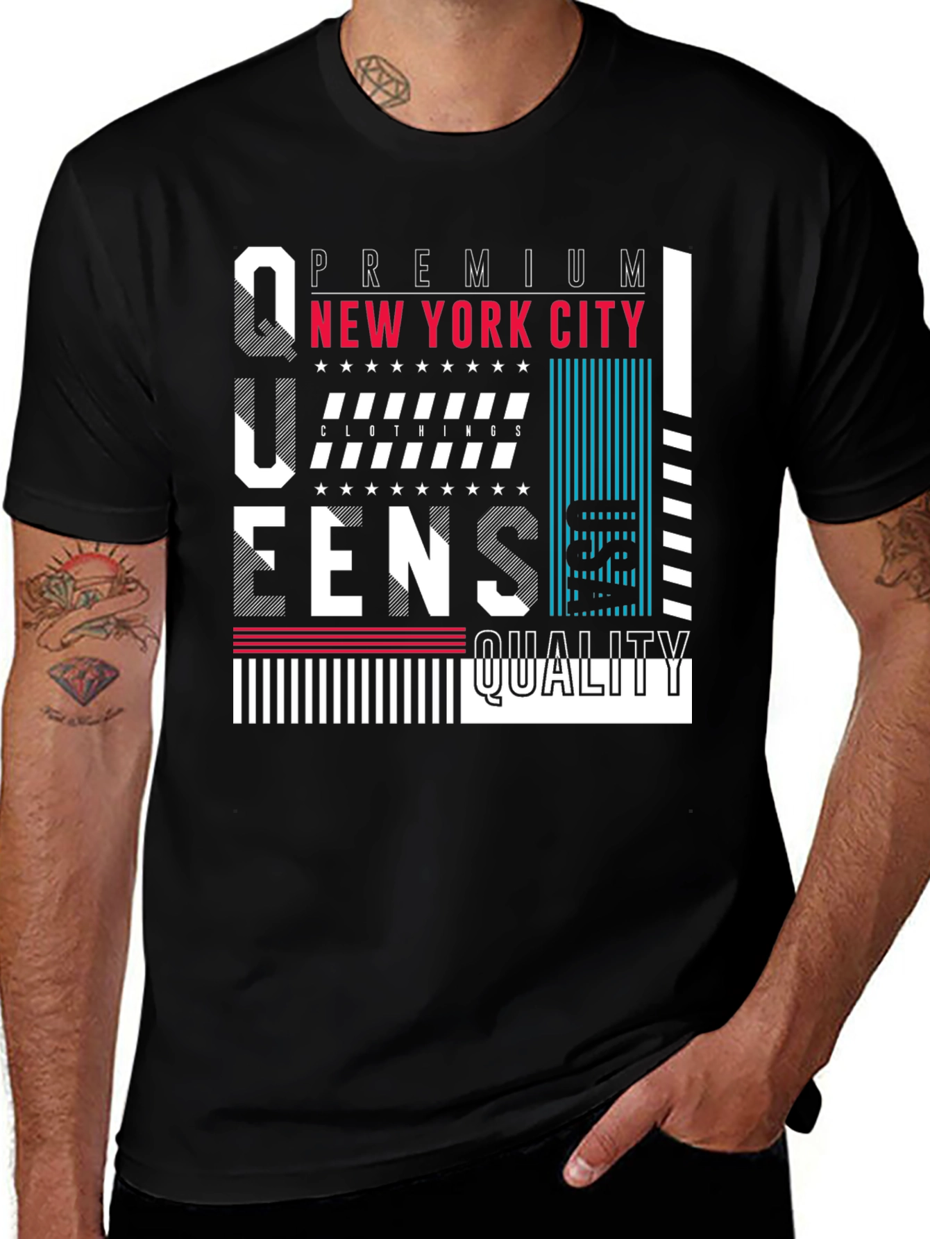 Queens New York City Premium Graphic Tee