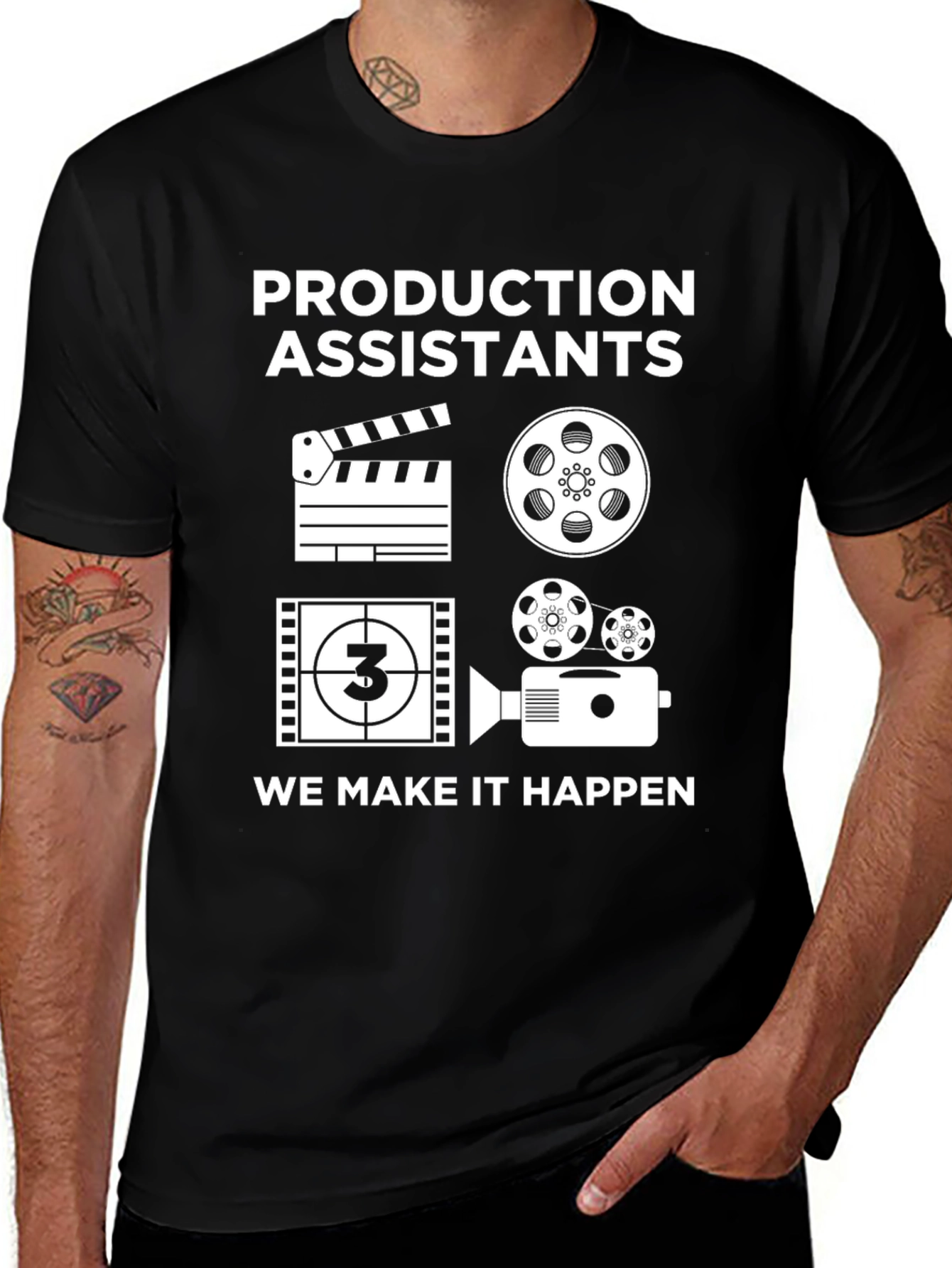 Production Assistant T-Shirt - Film Crew Apparel