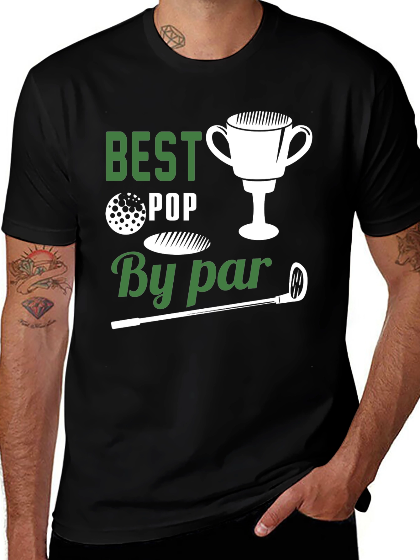 Variant 13 of Best Pop By Par Golf T-Shirt