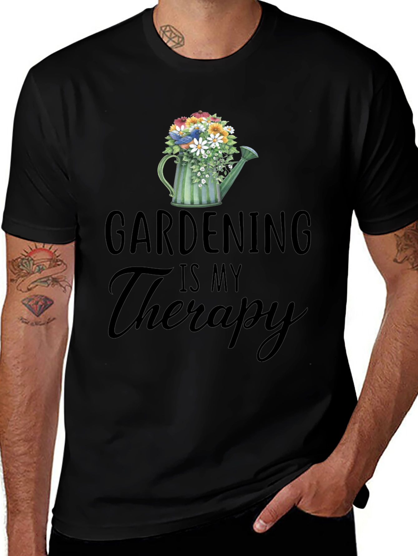 Variant 15 of Gardening Is My Therapy T-Shirt