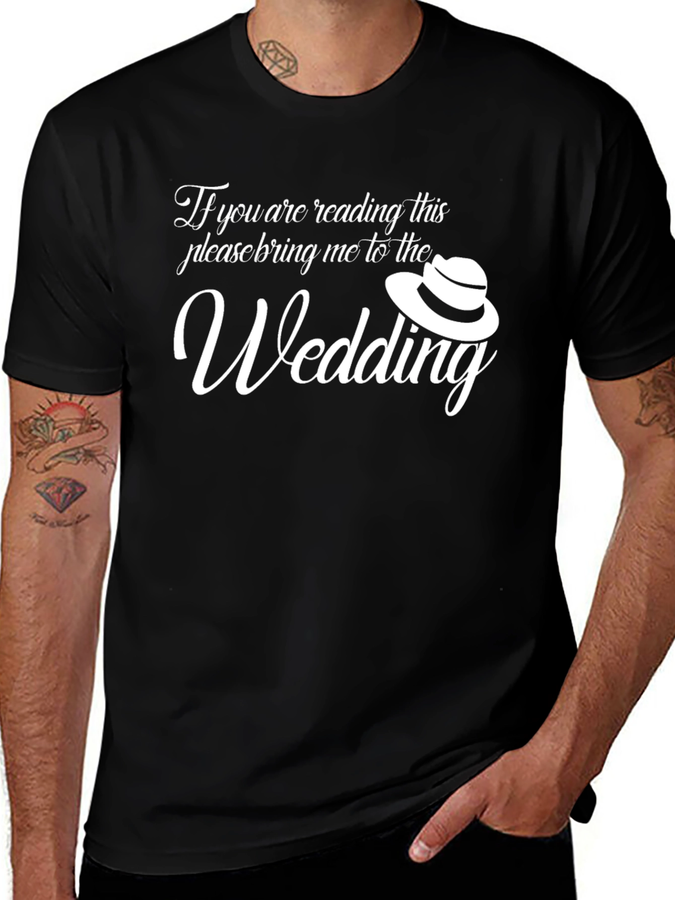 Variant 3 of Wedding Request Graphic T-Shirt