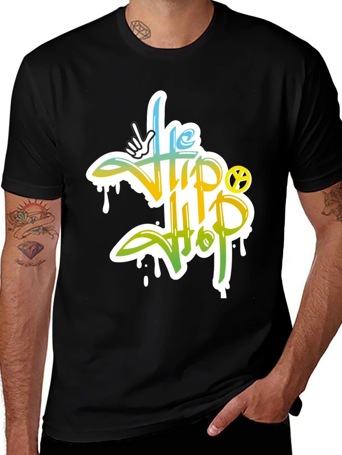 Variant 14 of Hip Hop Graphic T-Shirt