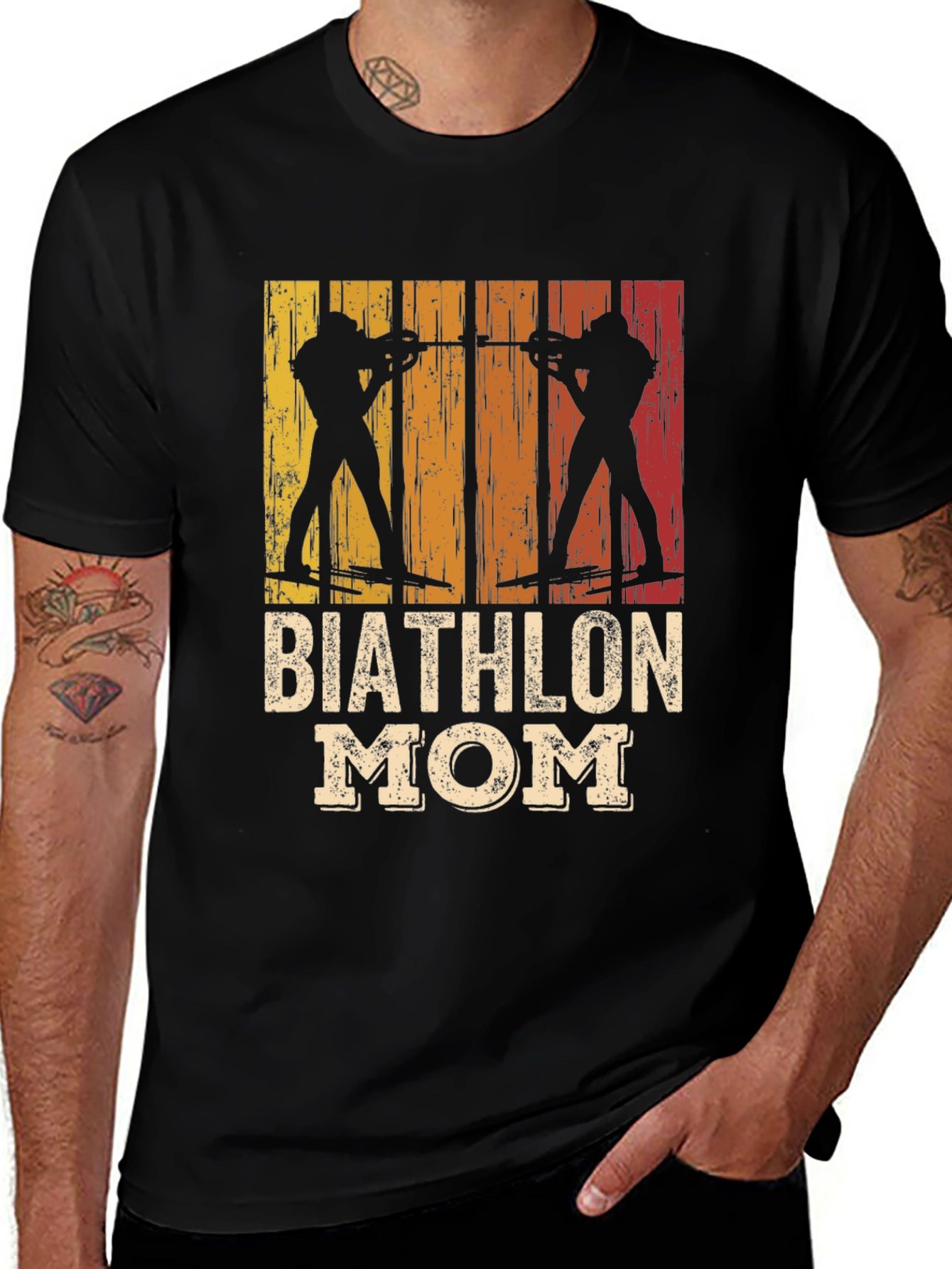 Biathlon Mom Graphic Tee