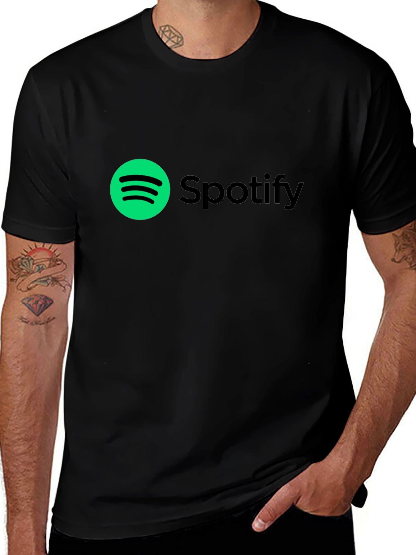 Spotify Black T-Shirt