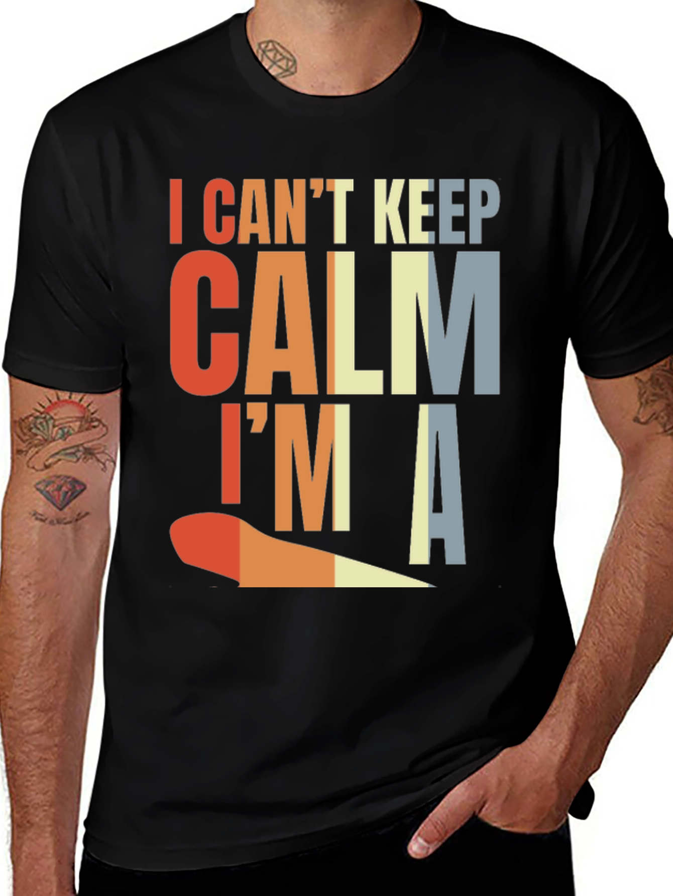 Variant 4 of I Can't Keep Calm Bowling T-Shirt