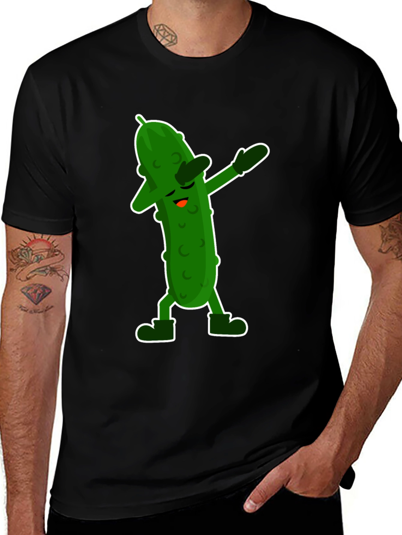 Variant 27 of Dabbing Pickle T-Shirt