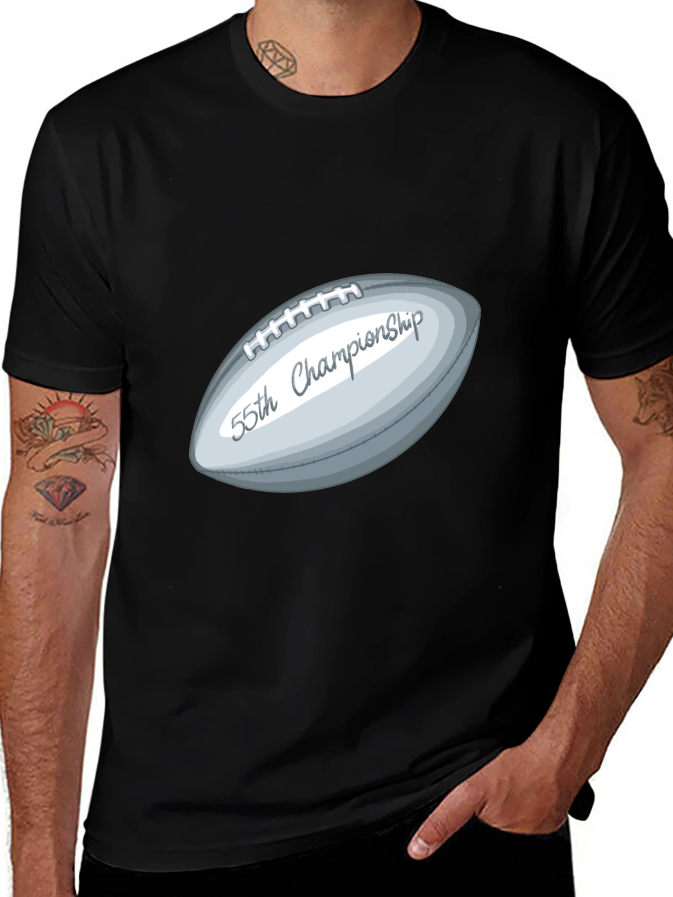 Variant 16 of 55th Championship Football T-Shirt