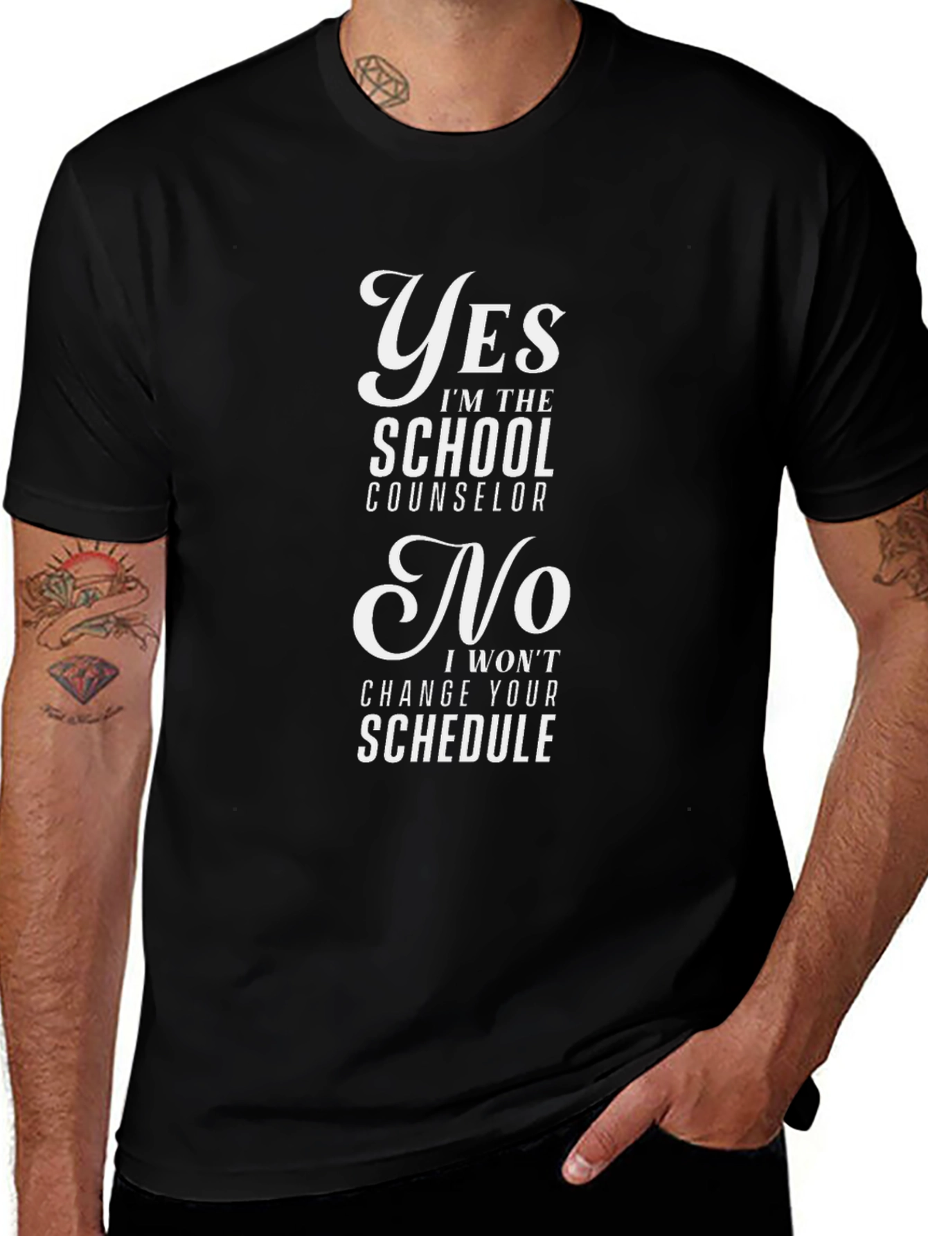 School Counselor T-Shirt - Yes, I'm the Counselor!
