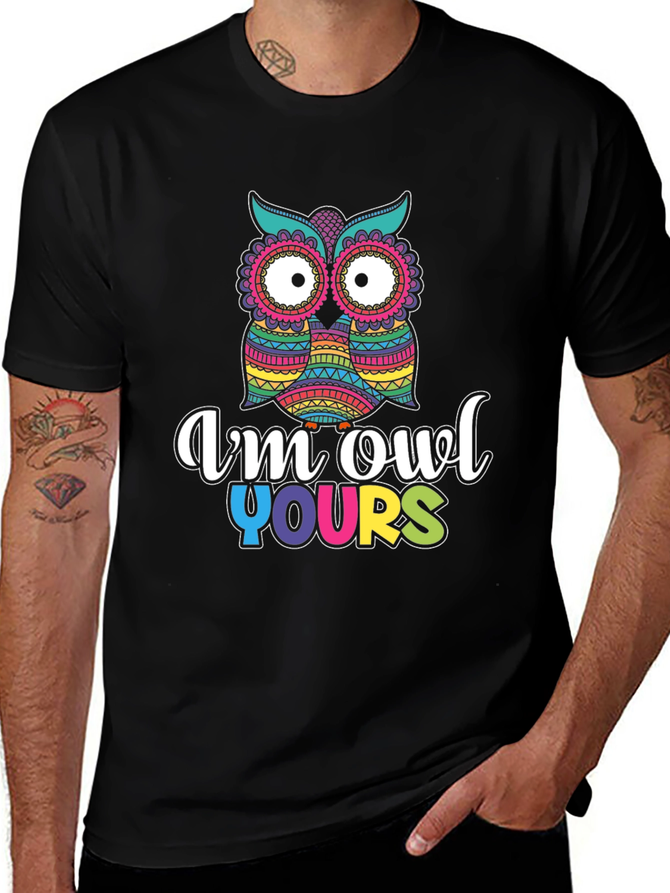 Am Owl Yours Graphic Tee