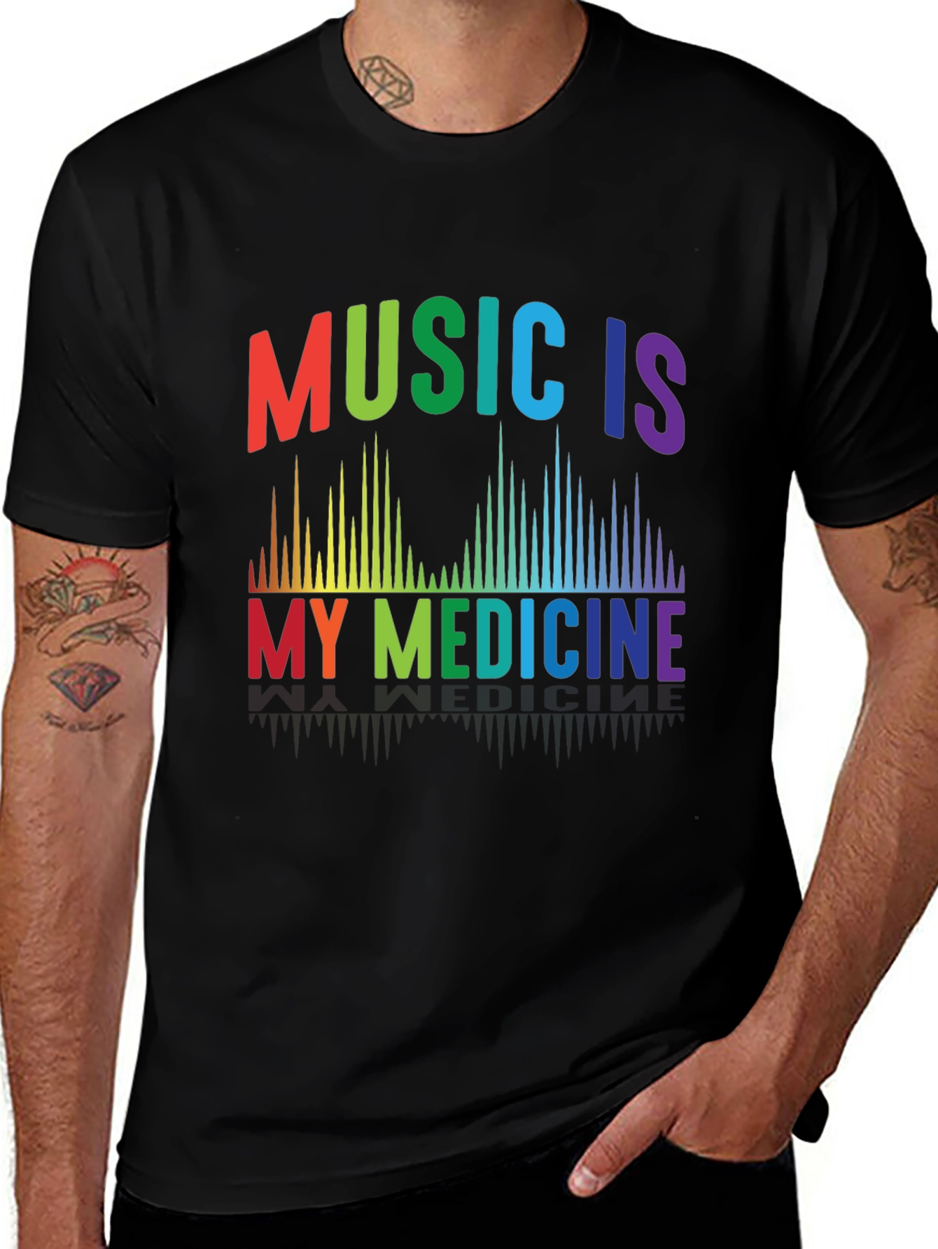 Variant 20 of Music is My Medicine Graphic Tee