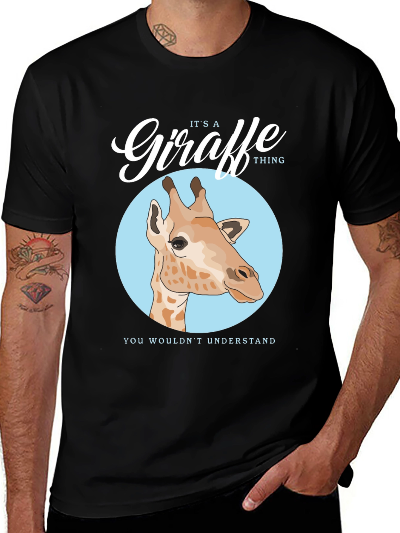 Variant 15 of Giraffe Thing T-Shirt