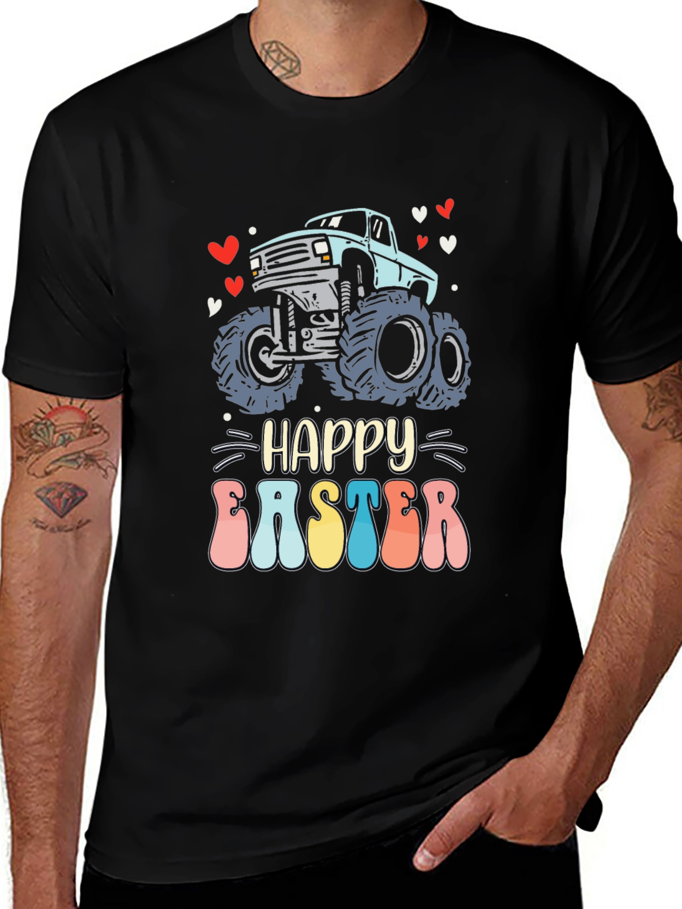 Happy Easter Monster Truck T-Shirt