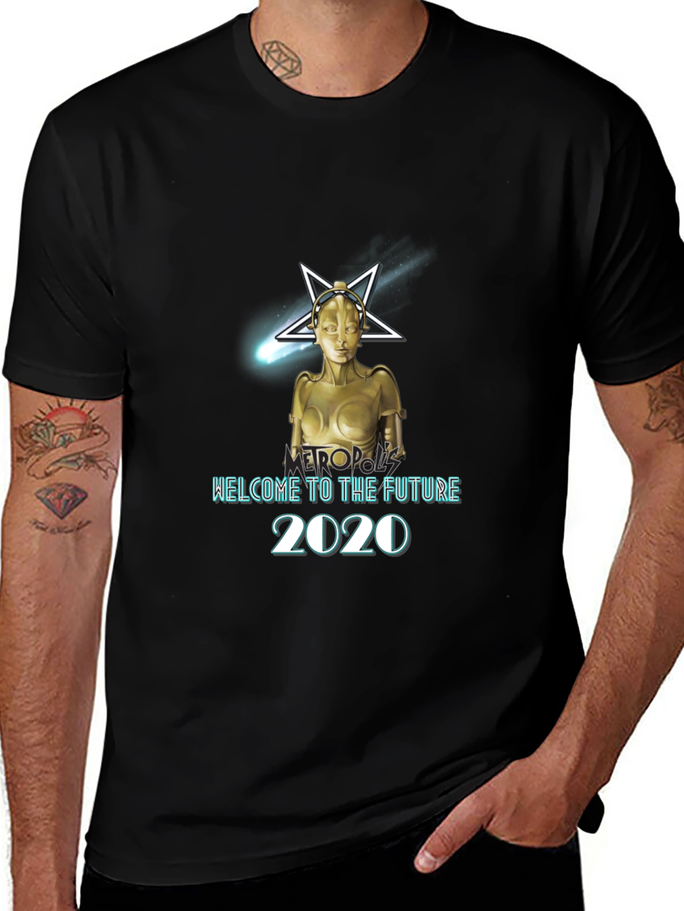 Variant 20 of Metropolis 2020 Future T-Shirt