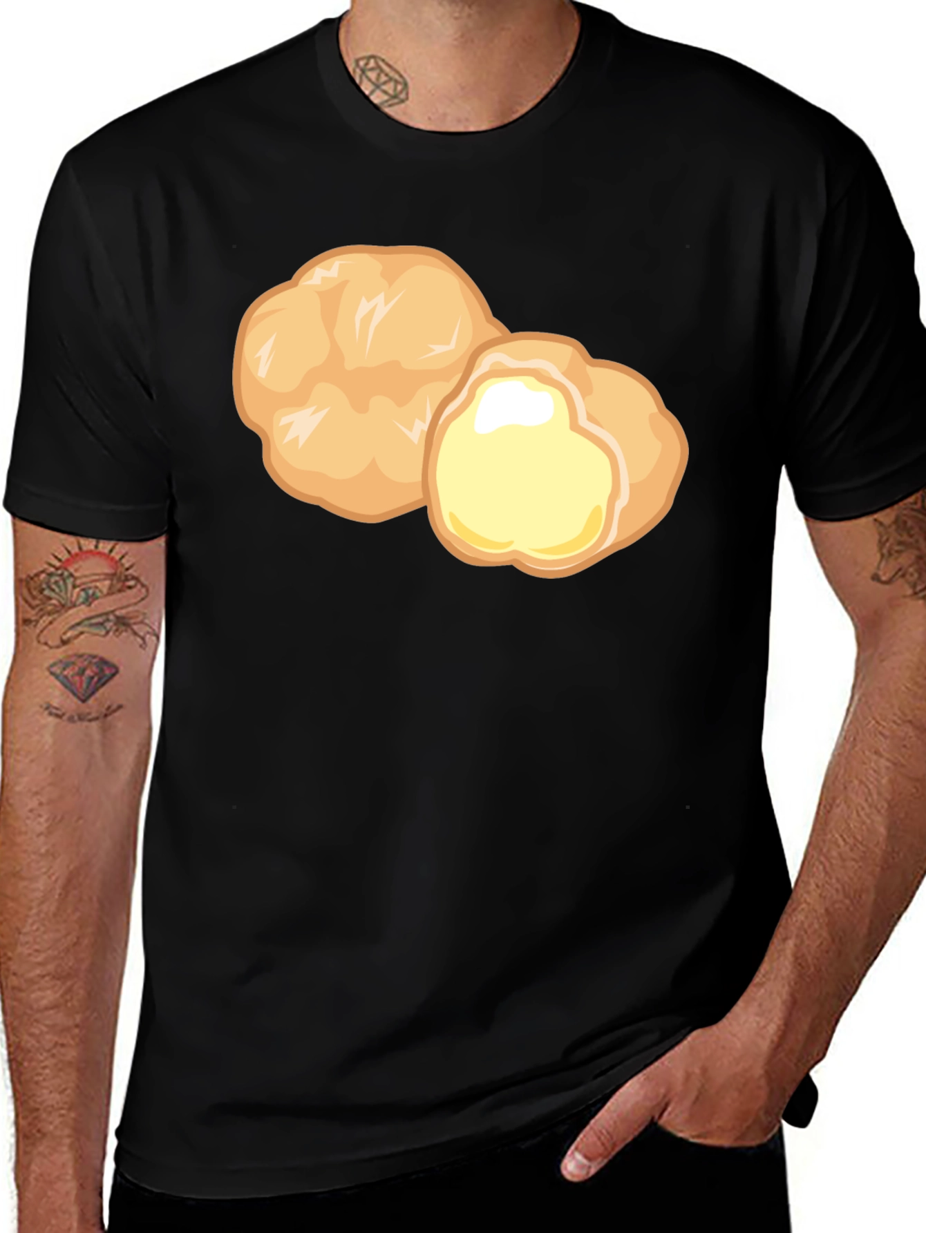 Variant 17 of Cream Puff Graphic Tee