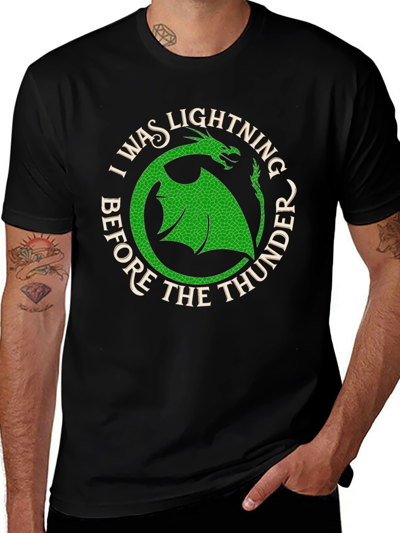 Variant 17 of Lightning Before Thunder Dragon T-Shirt