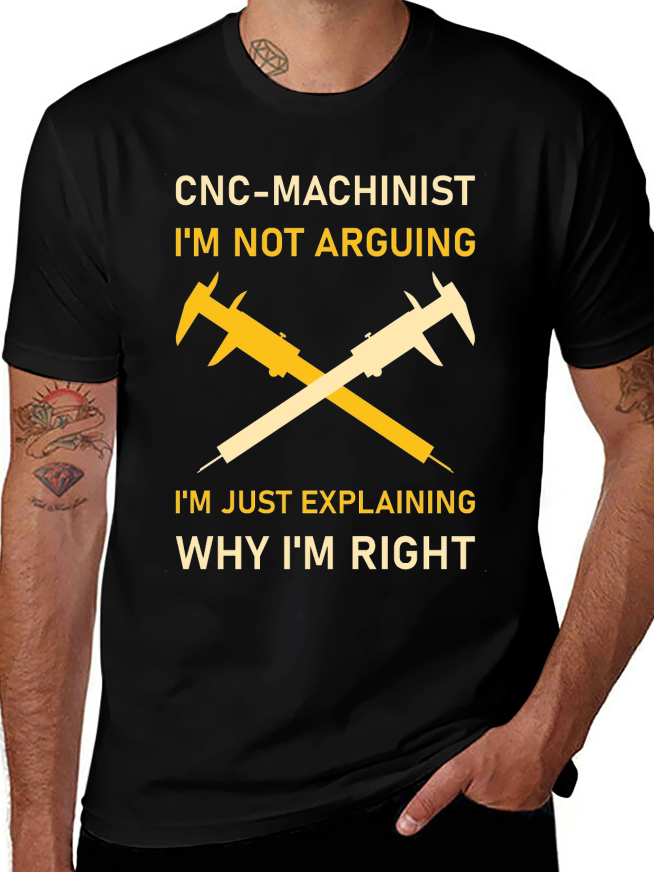 Variant 13 of CNC Machinist Humor T-Shirt