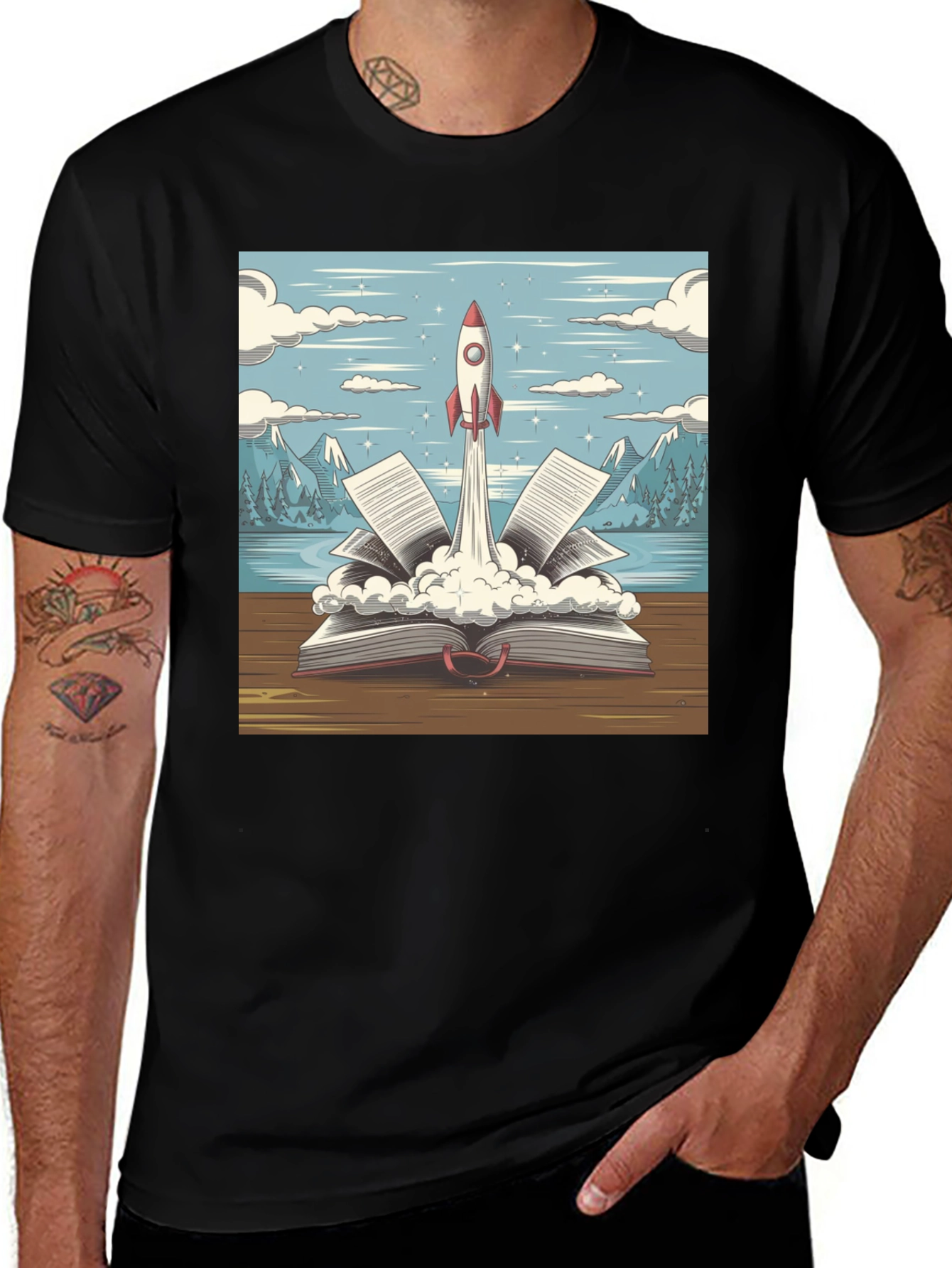 Variant 5 of Rocket Book T-Shirt
