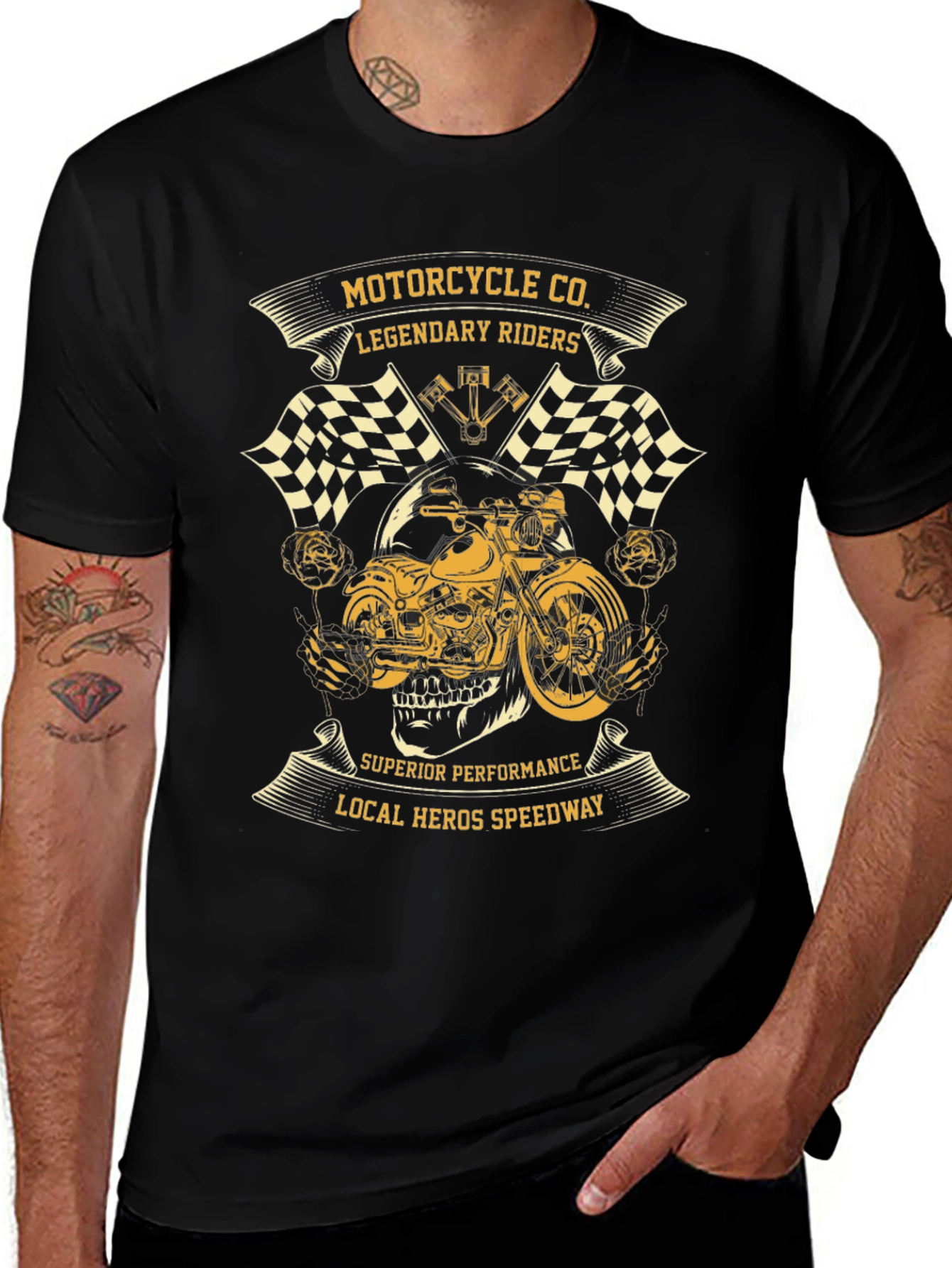Variant 13 of Motorcycle Co. Legendary Riders T-Shirt