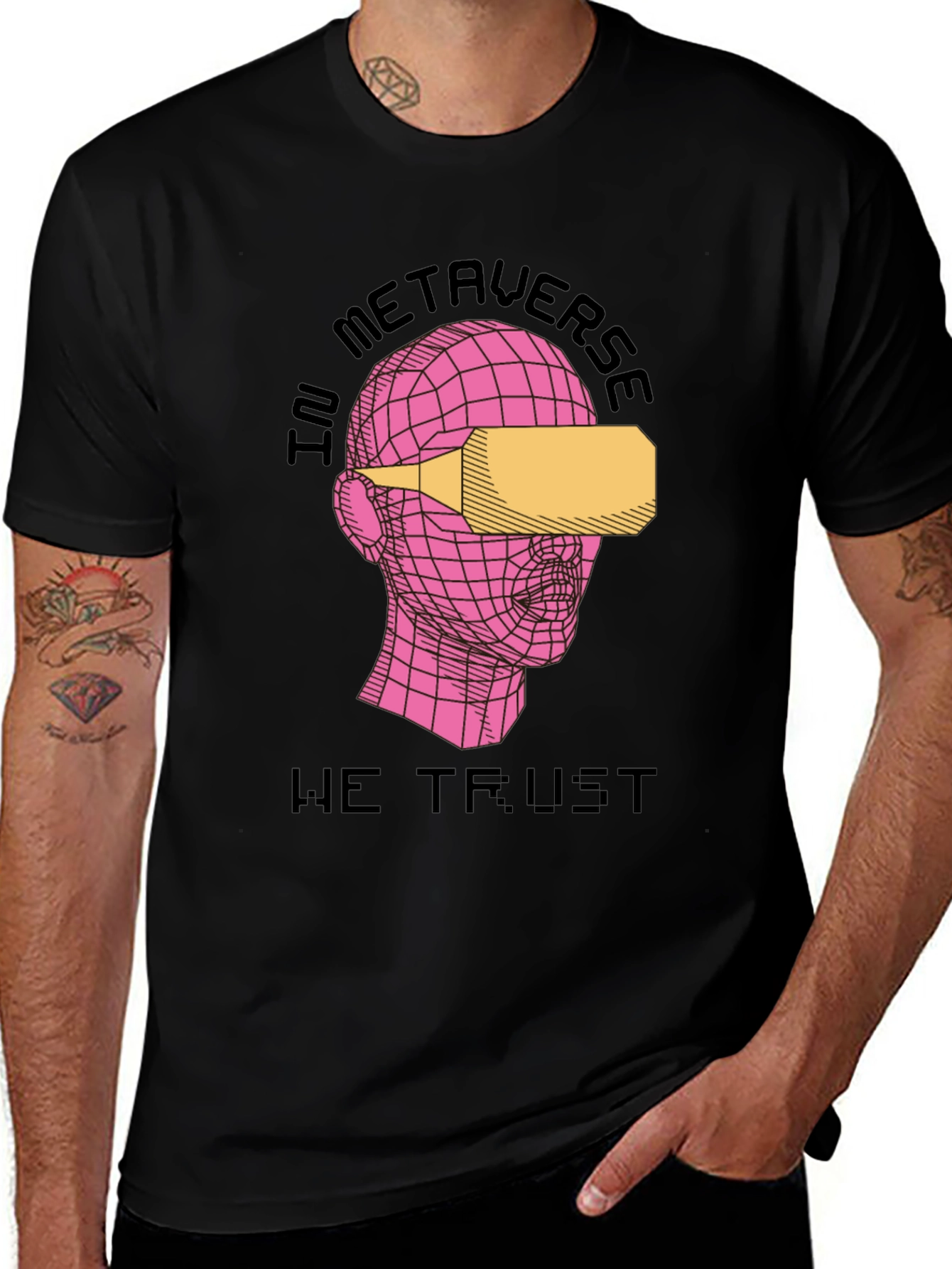 Metaverse T-Shirt: In Metaverse We Trust Graphic Tee