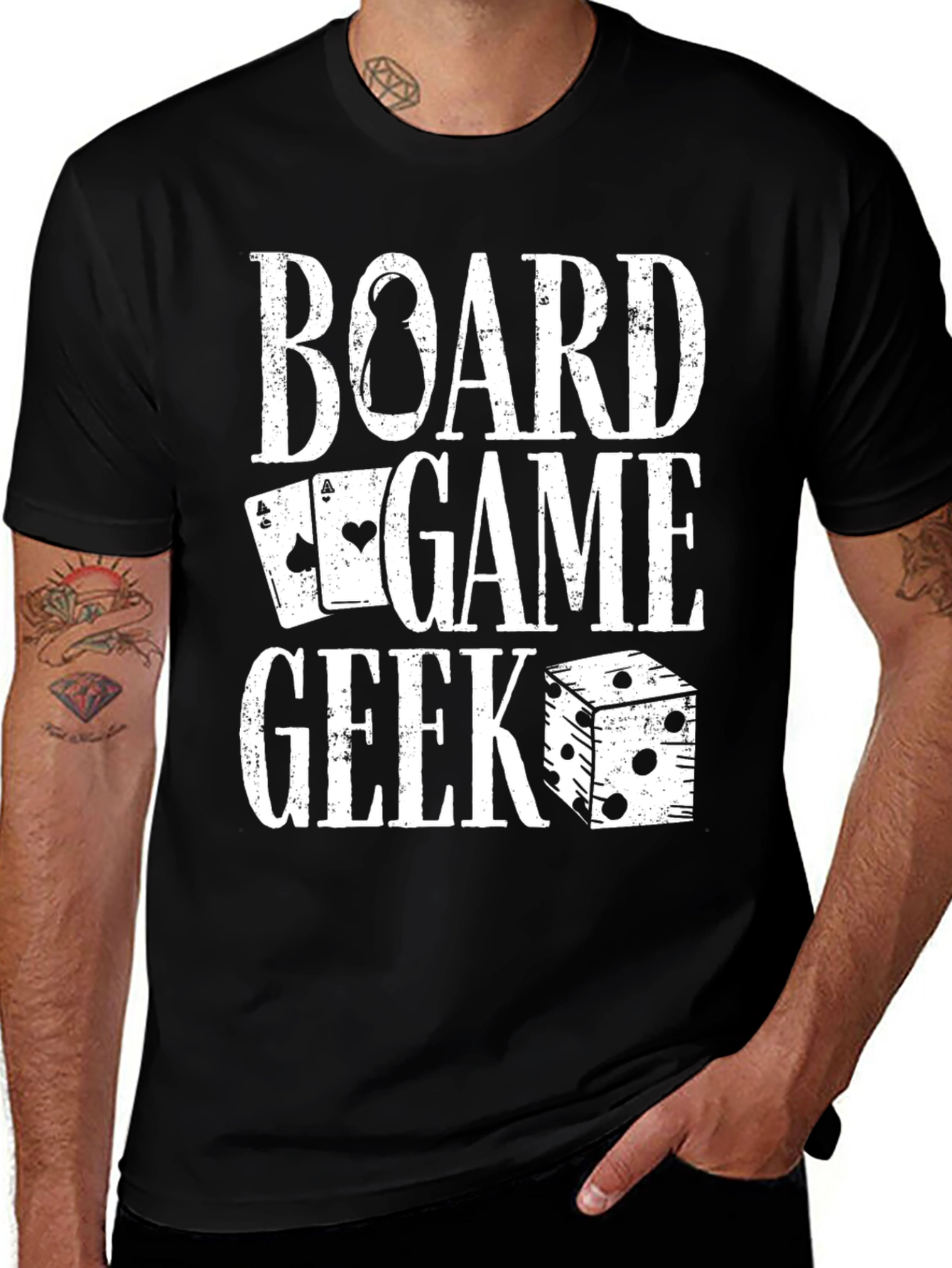 Variant 9 of Board Game Geek T-Shirt
