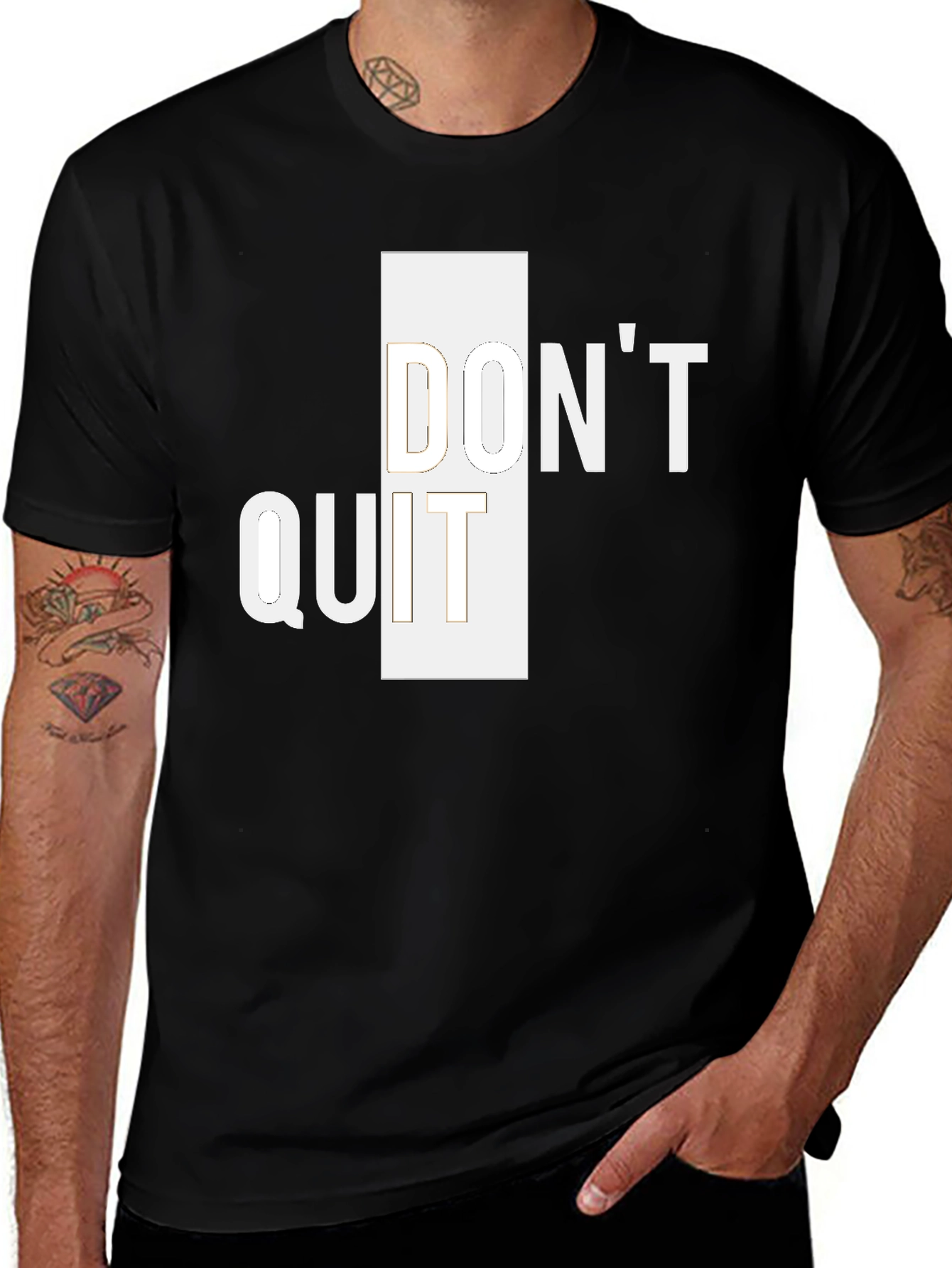 Variant 26 of Don't Quit T-Shirt - Motivational Tee