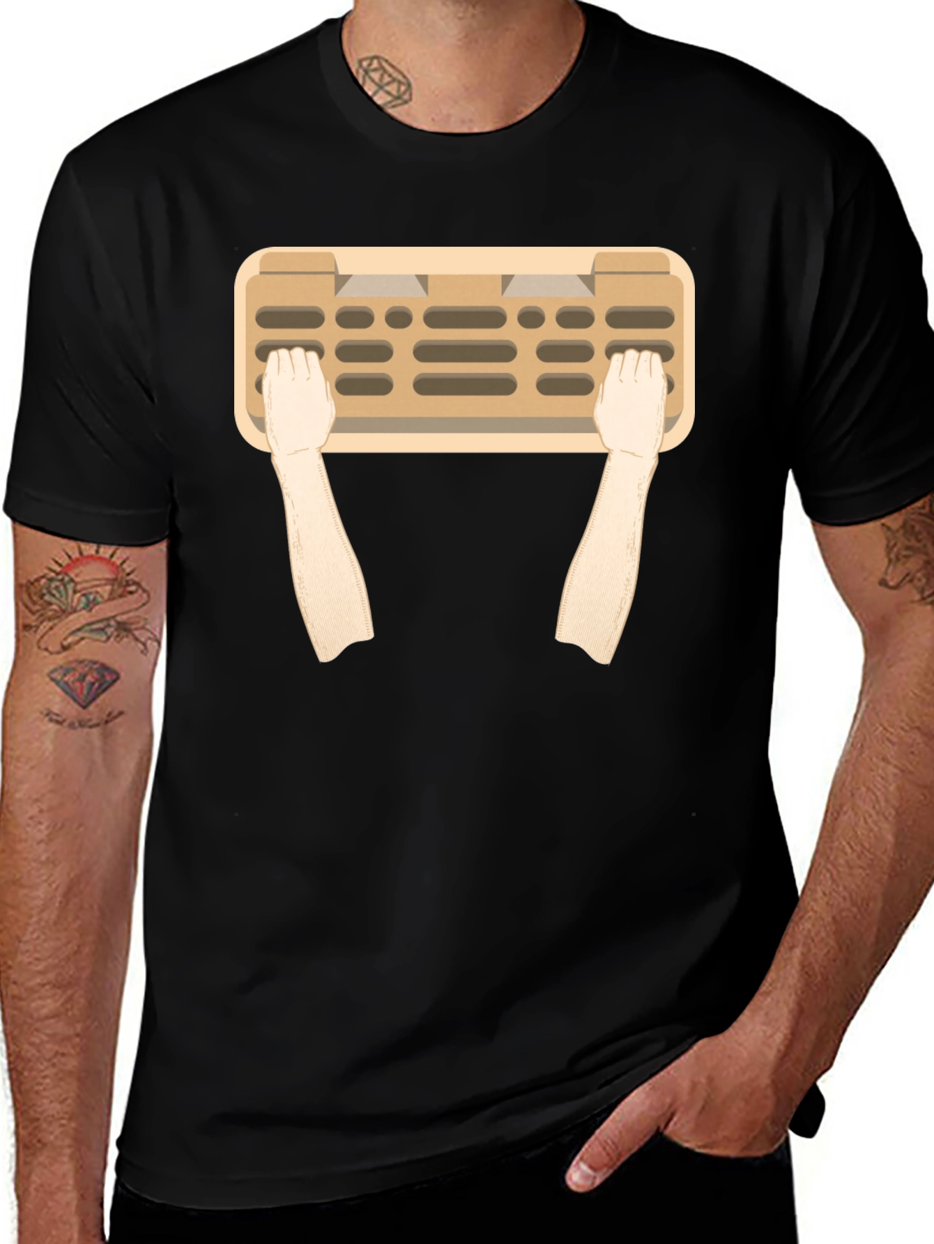 Variant 15 of Climbing Hangboard Training T-Shirt