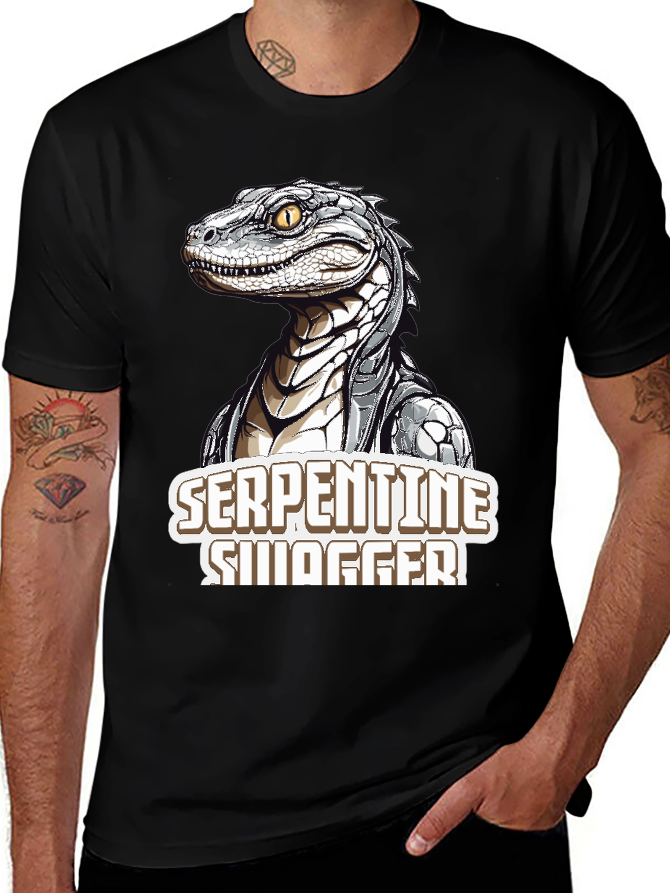Variant 14 of Serpentine Swagger Graphic T-Shirt