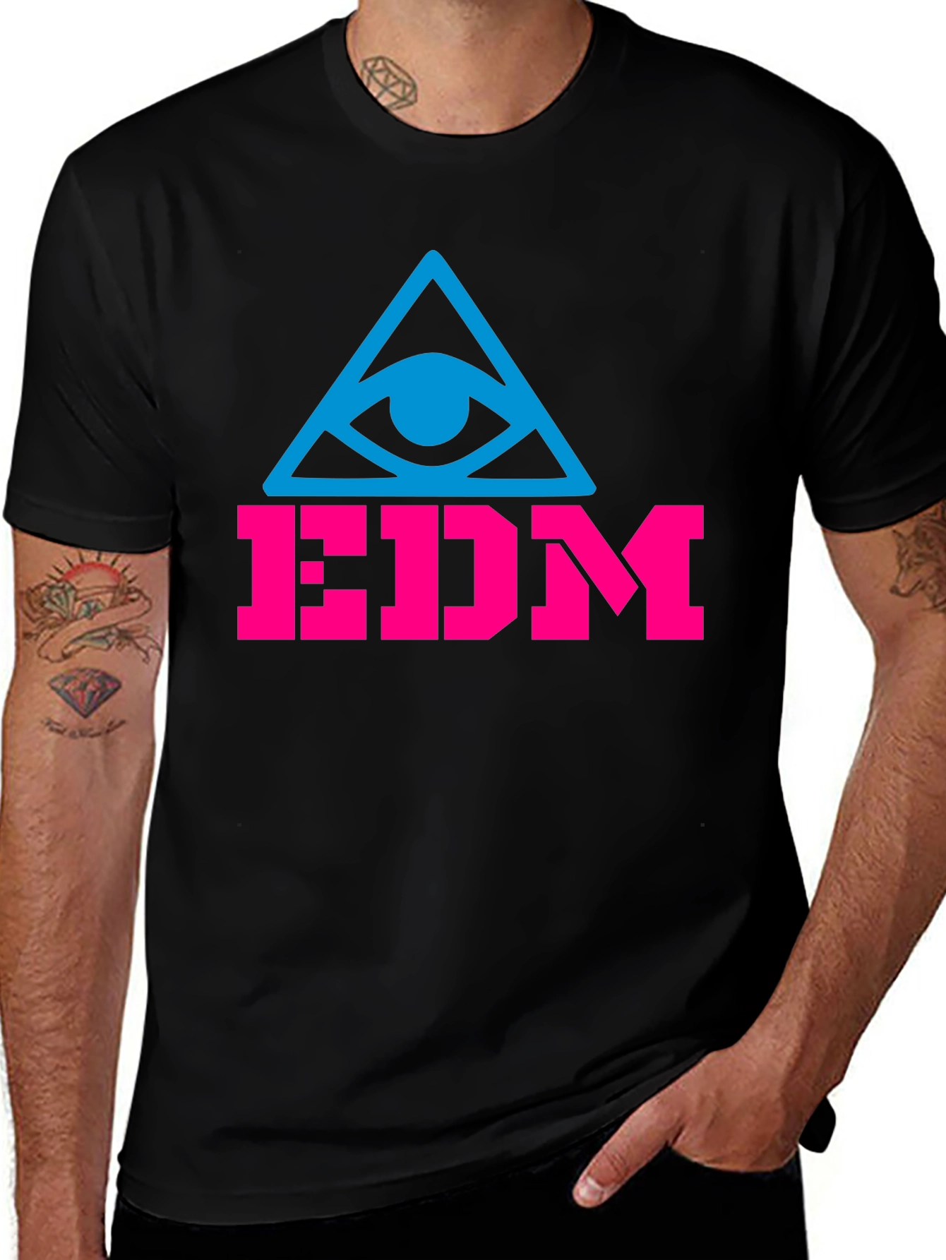 EDM Graphic T-Shirt - Eye of Providence Design