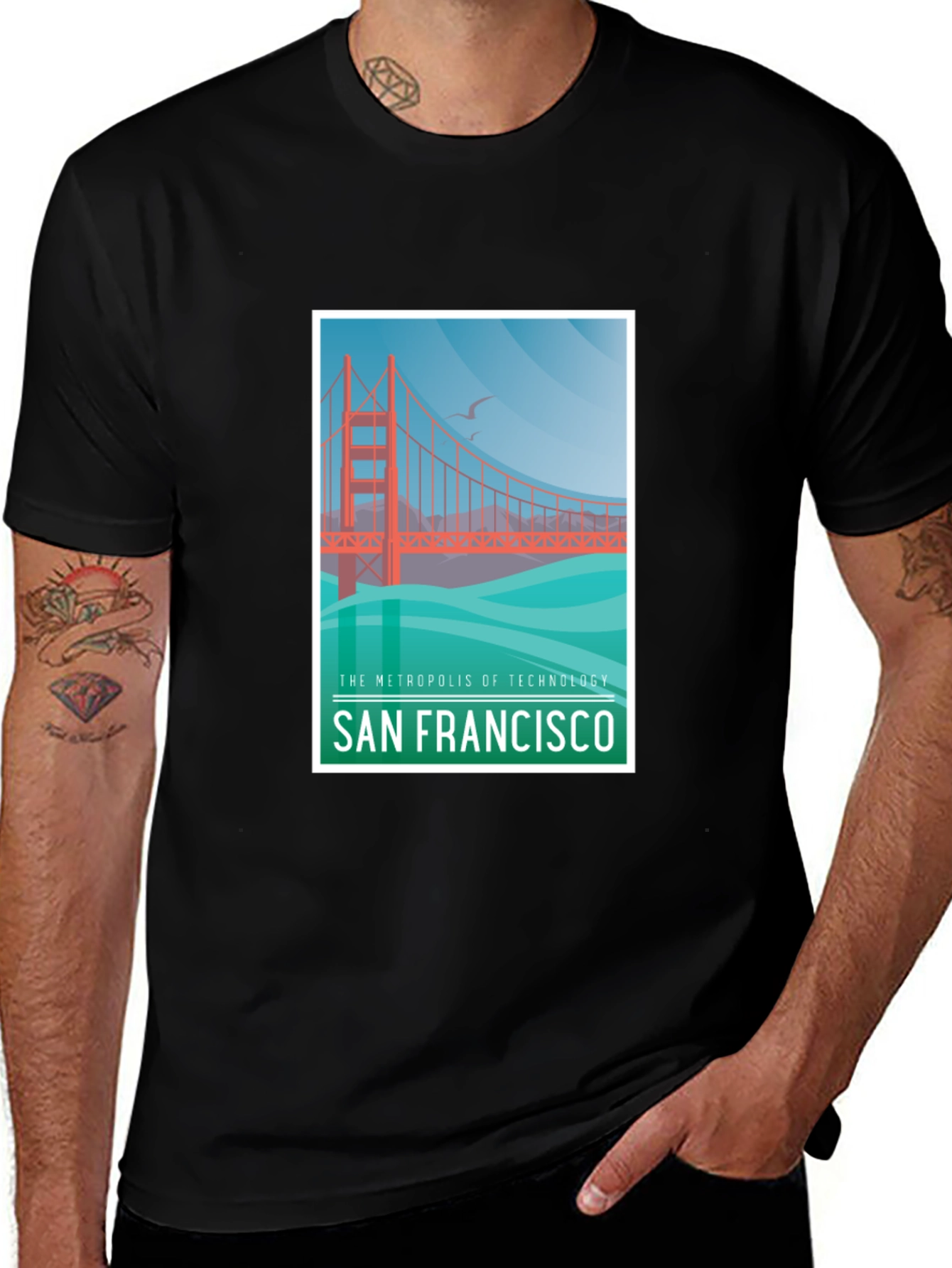 Variant 16 of San Francisco Graphic Tee