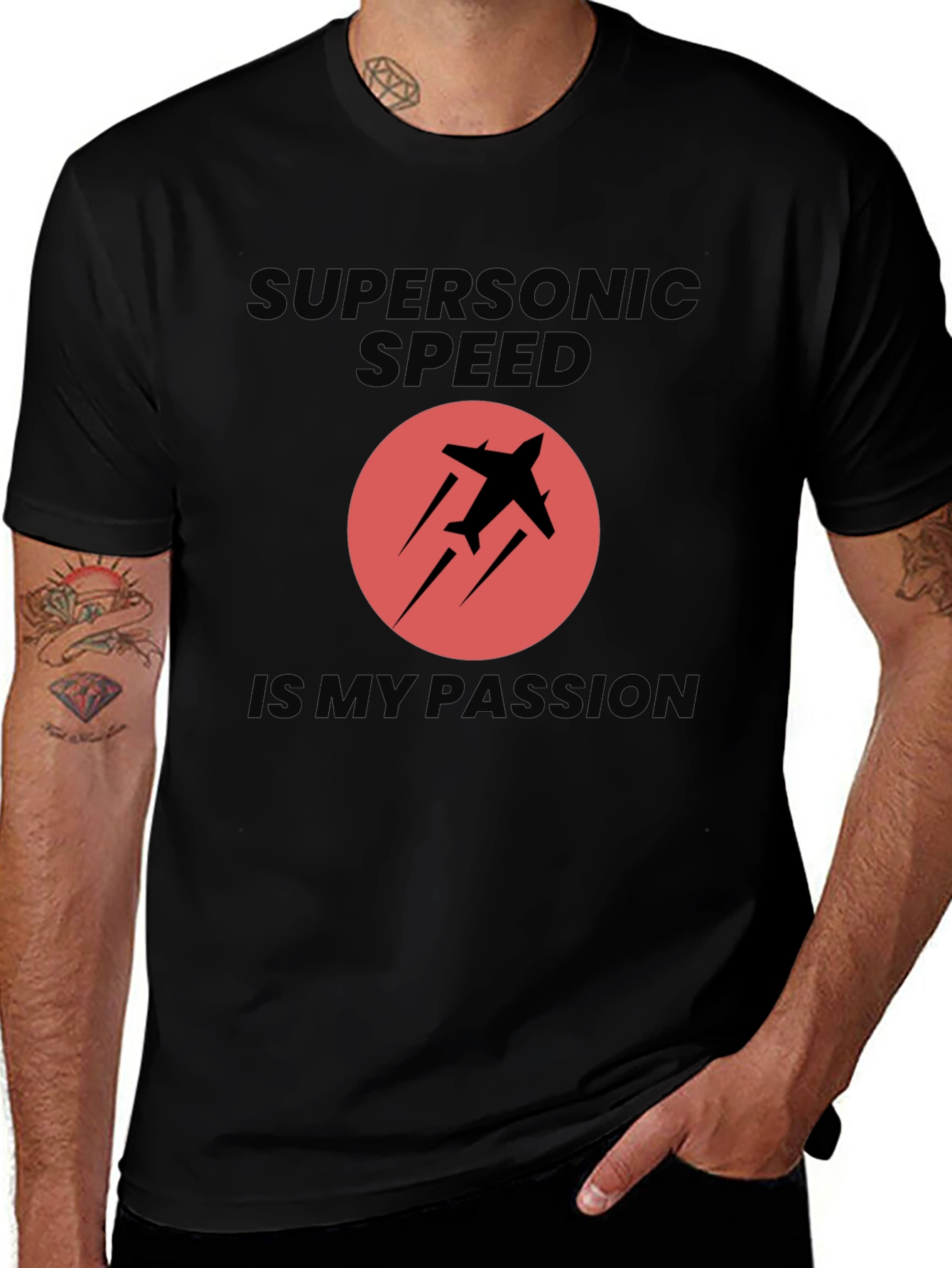 Variant 2 of Supersonic Speed Passion T-Shirt